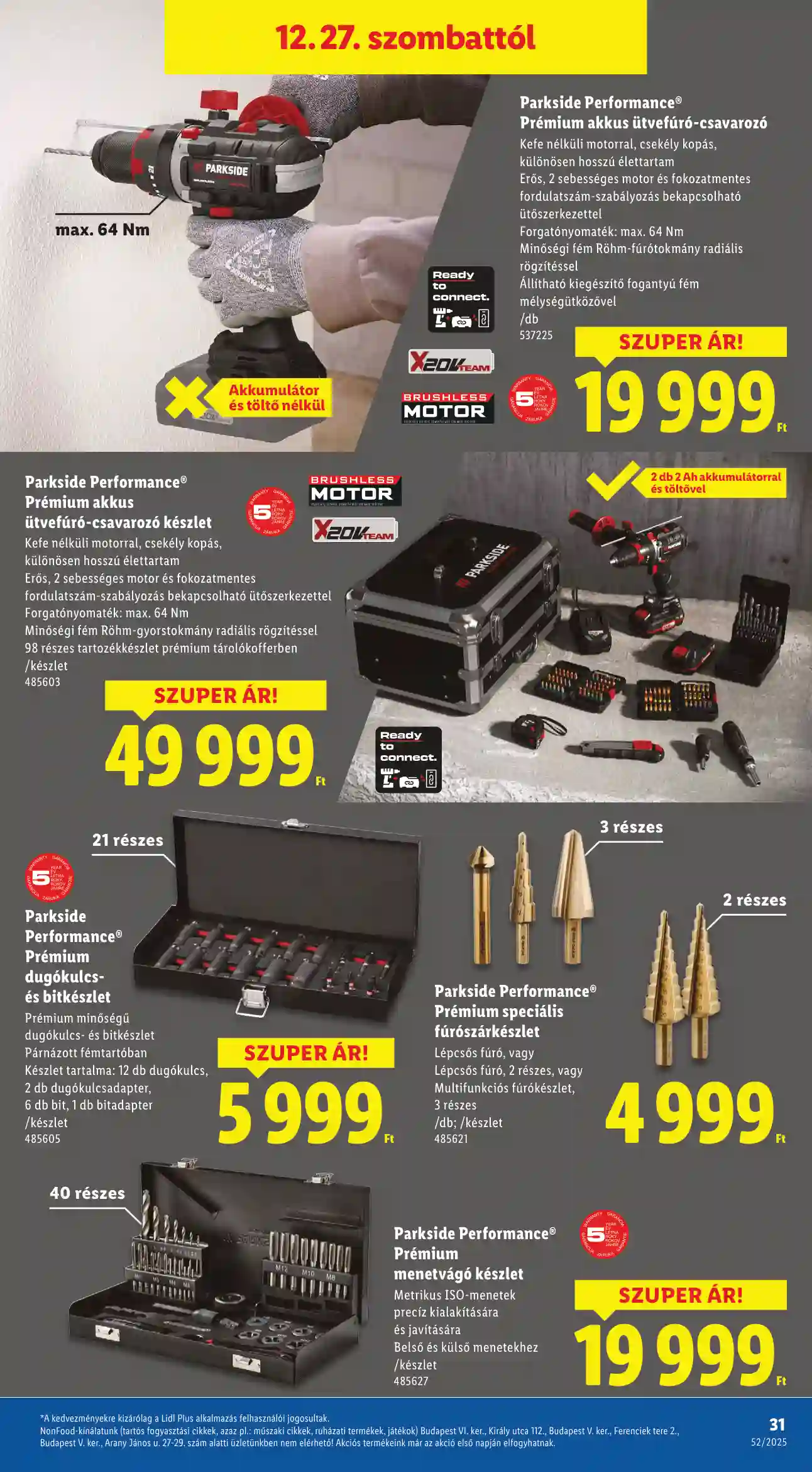 Lidl akciós újság 52. hét (Érvényes 12.27-től) (25 oldal)