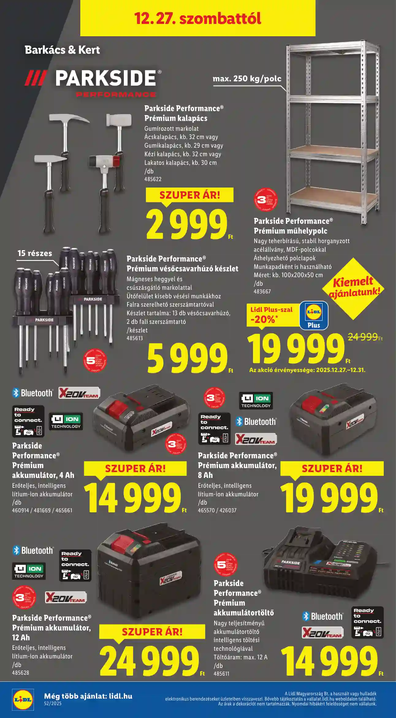 Lidl akciós újság 52. hét (Érvényes 12.27-től) (28 oldal)