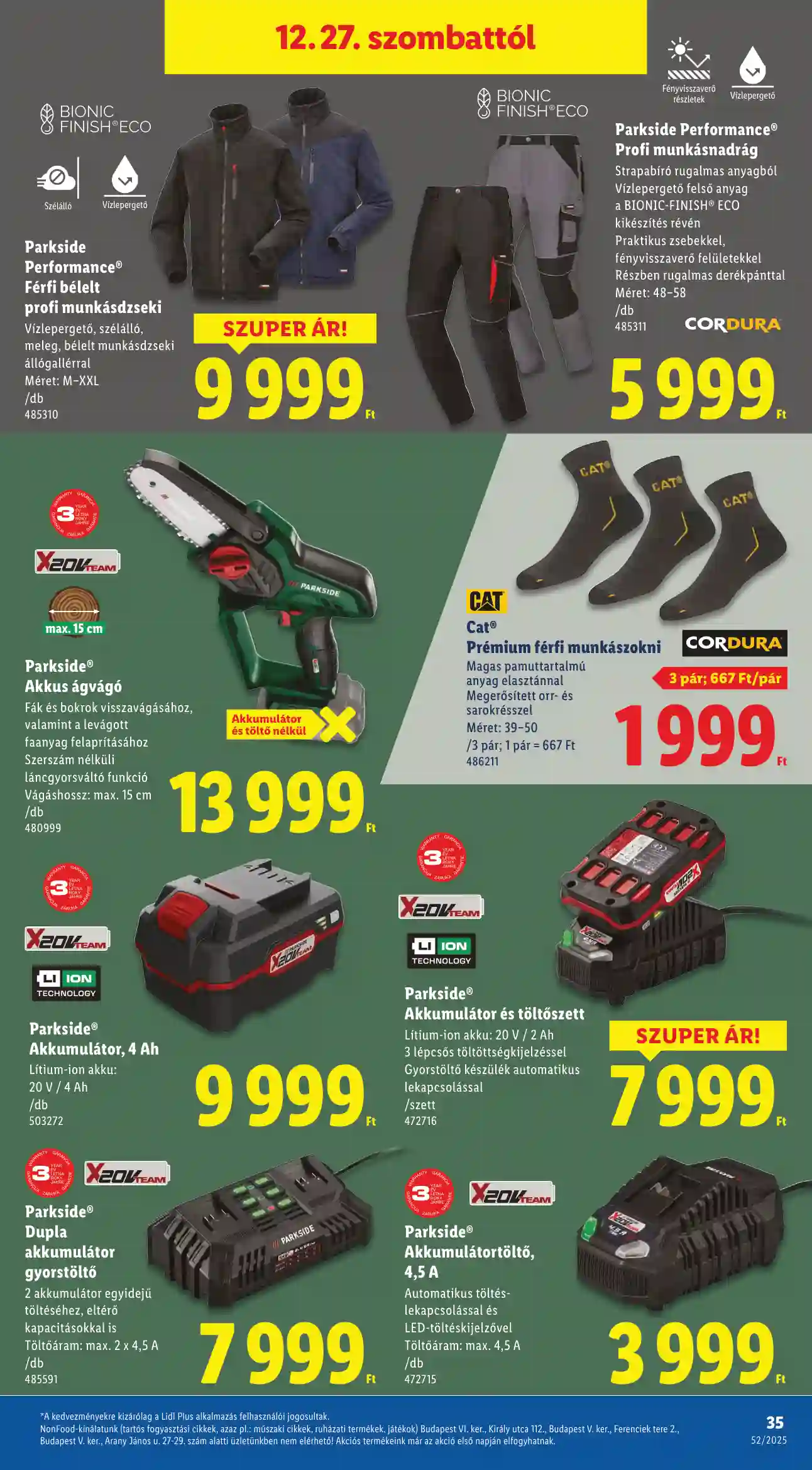 Lidl akciós újság 52. hét (Érvényes 12.27-től) (29 oldal)