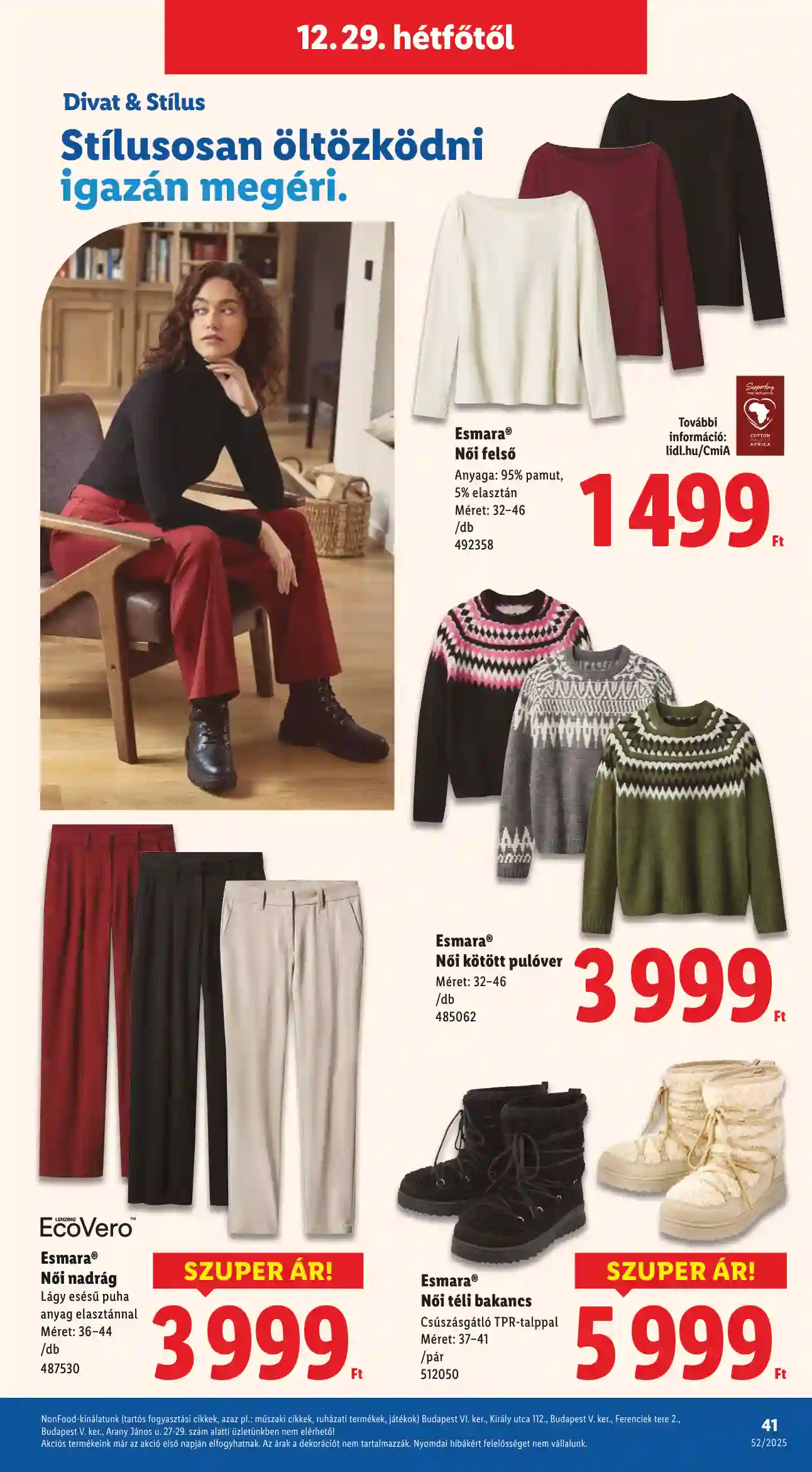 Lidl akciós újság 52. hét (Érvényes 12.27-től) (36 oldal)