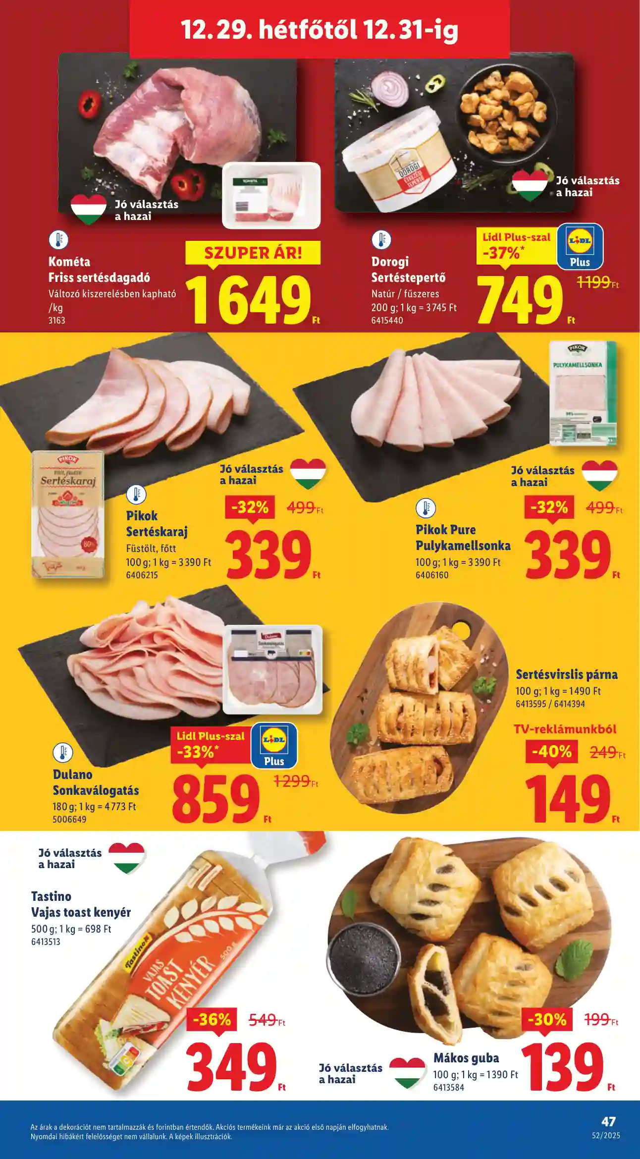 Lidl akciós újság 52. hét (Érvényes 12.27-től) (42 oldal)