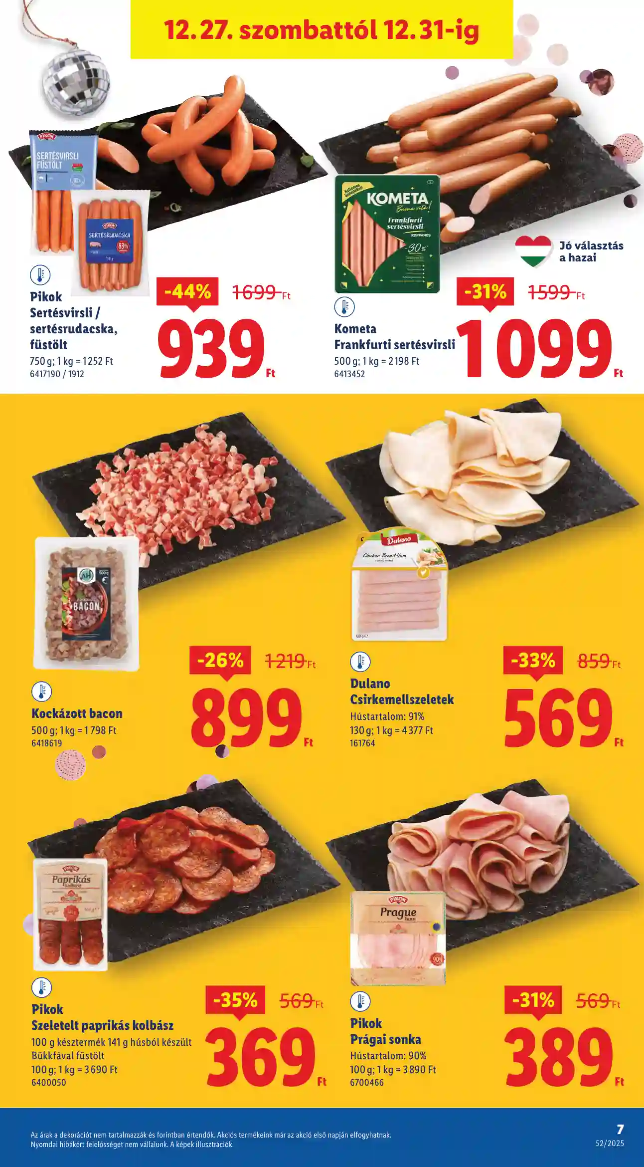 Lidl akciós újság 52. hét (Érvényes 12.27-től) (47 oldal)