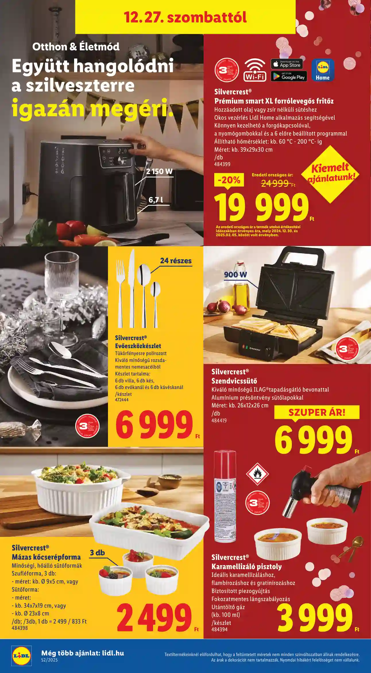 Lidl akciós újság 52. hét (Érvényes 12.27-től) (2 oldal)