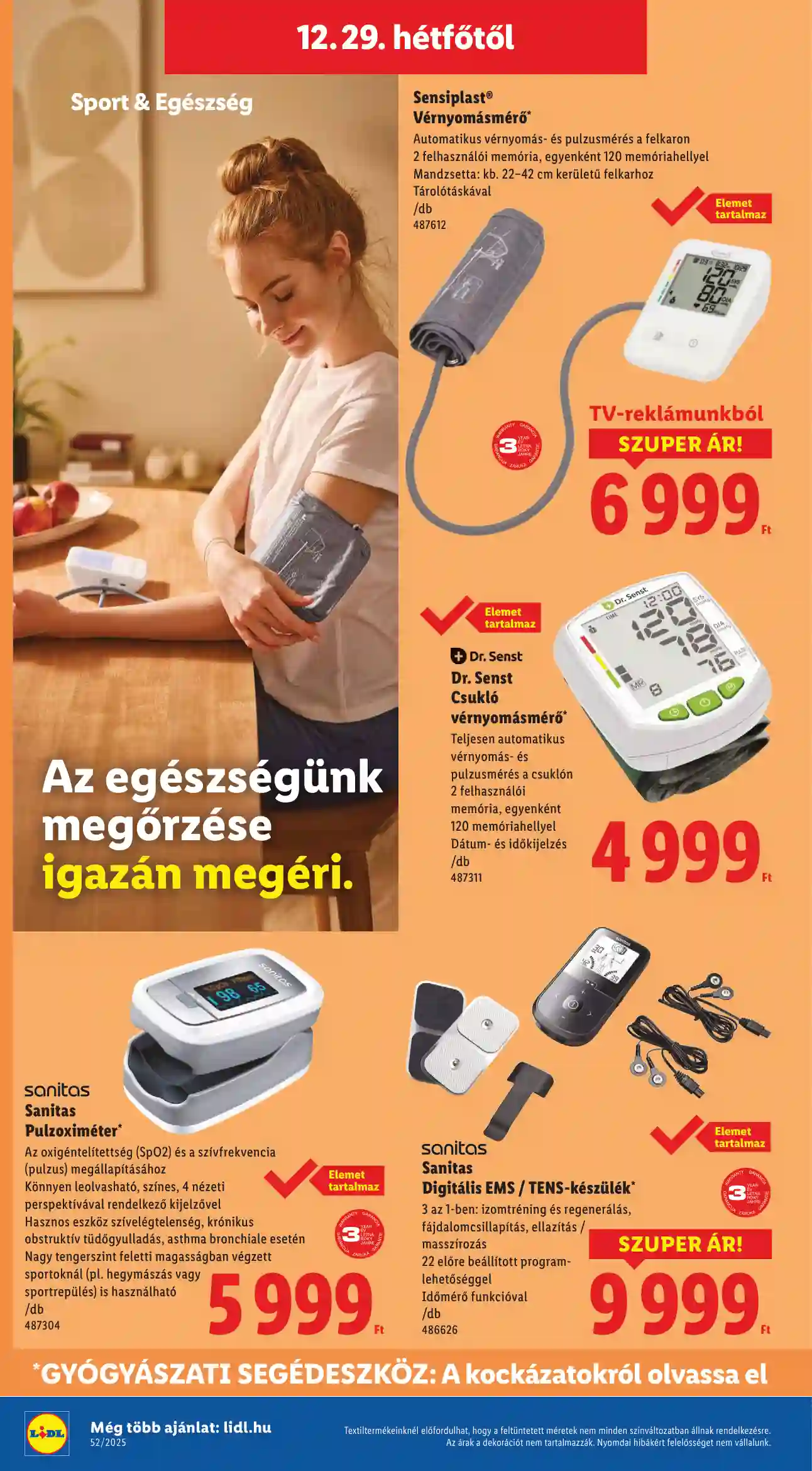 Lidl akciós újság 52. hét (Érvényes 12.27-től) (6 oldal)