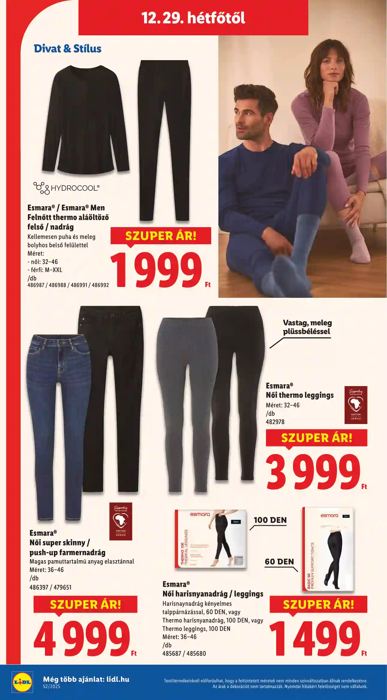 Lidl akciós újság 52. hét (Érvényes 12.27-től) (12 oldal)