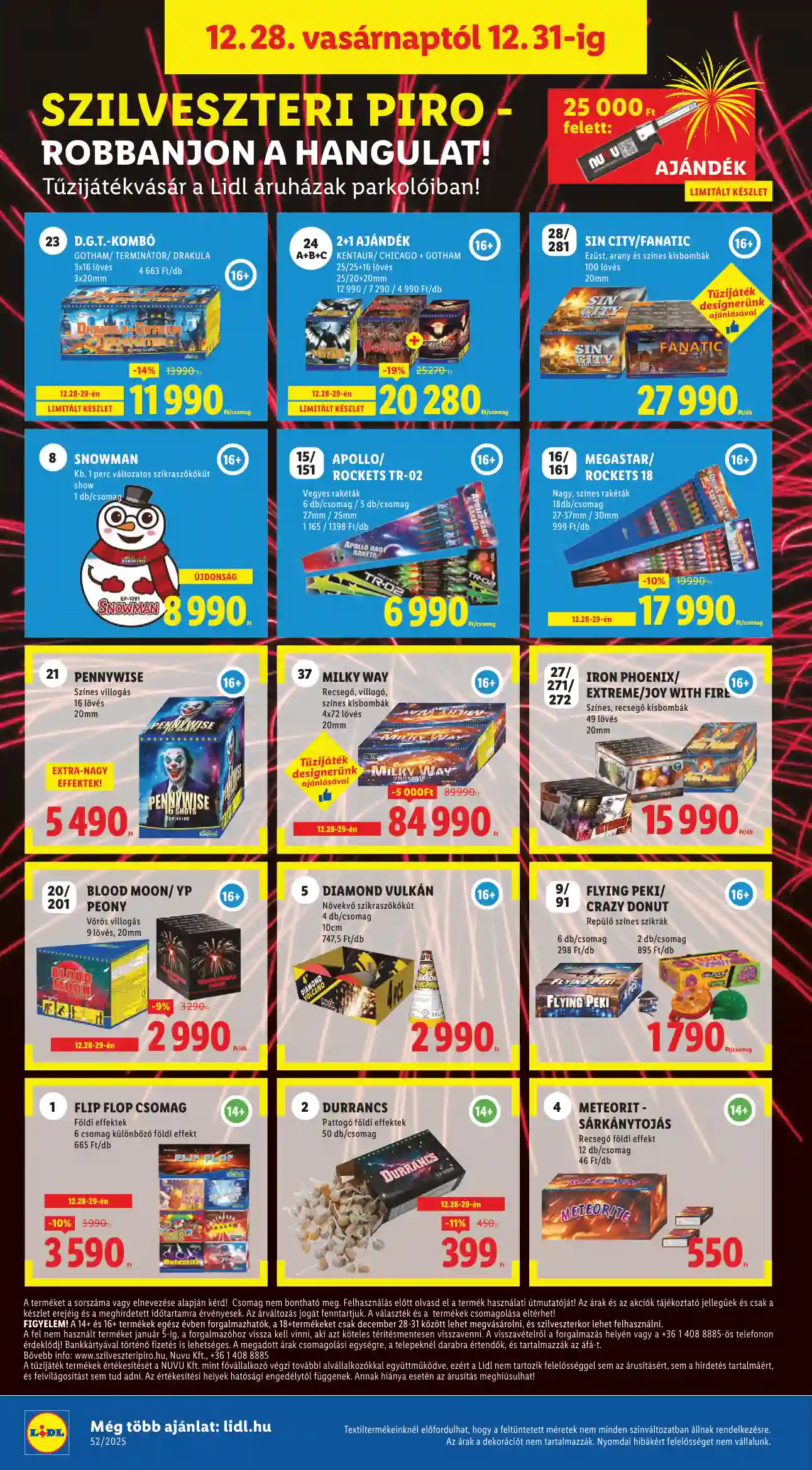 Lidl akciós újság 52. hét (Érvényes 12.27-től) (18 oldal)