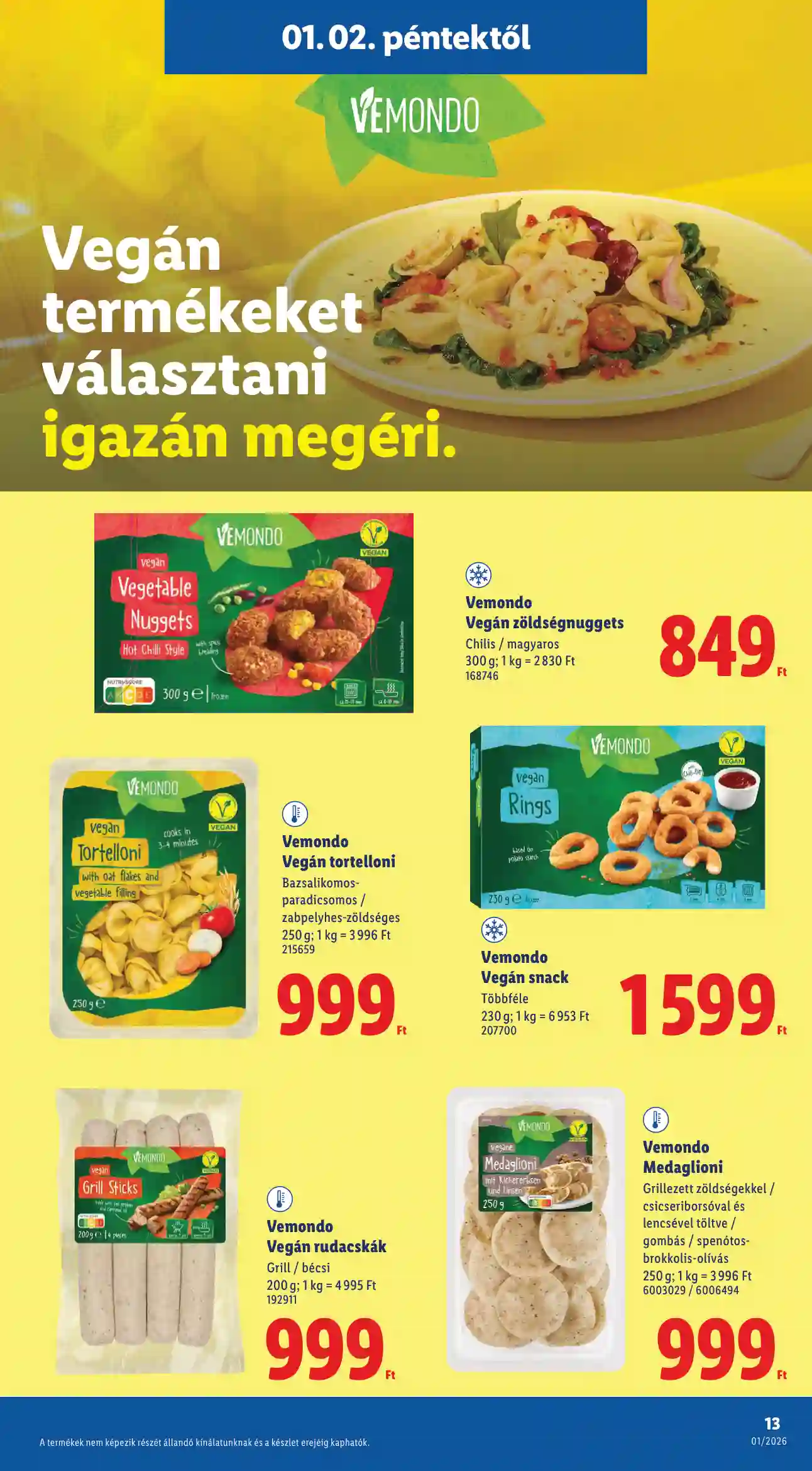 Lidl akciós újság 1. hét (Érvényes 01.02-től) (5 oldal)