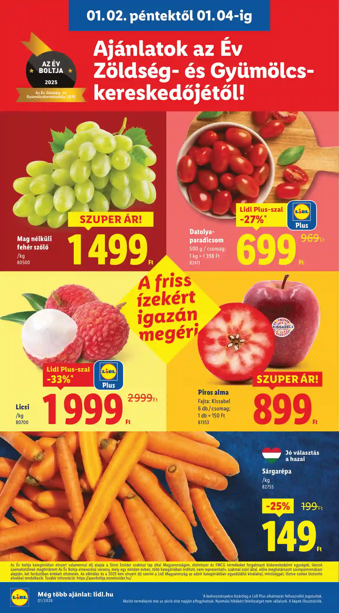Lidl akciós újság 1. hét (Érvényes 01.02-től) (24 oldal)
