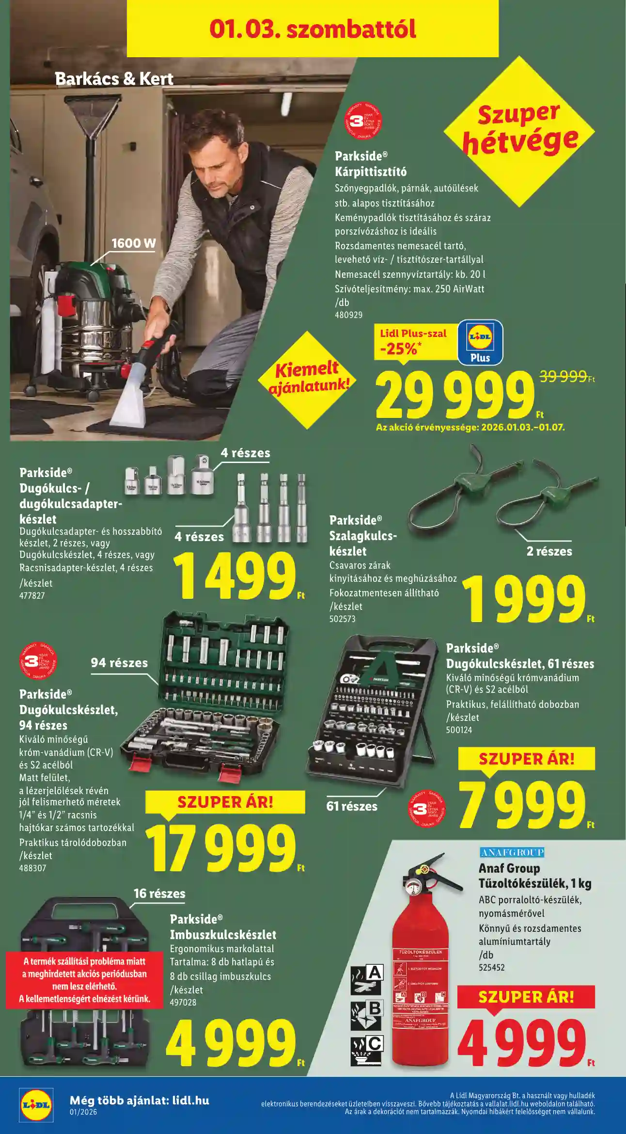 Lidl akciós újság 1. hét (Érvényes 01.02-től) (30 oldal)
