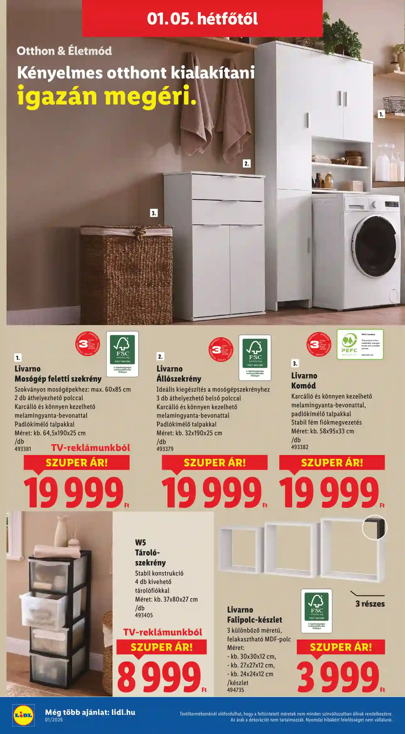 Lidl akciós újság 1. hét (Érvényes 01.02-től) (32 oldal)