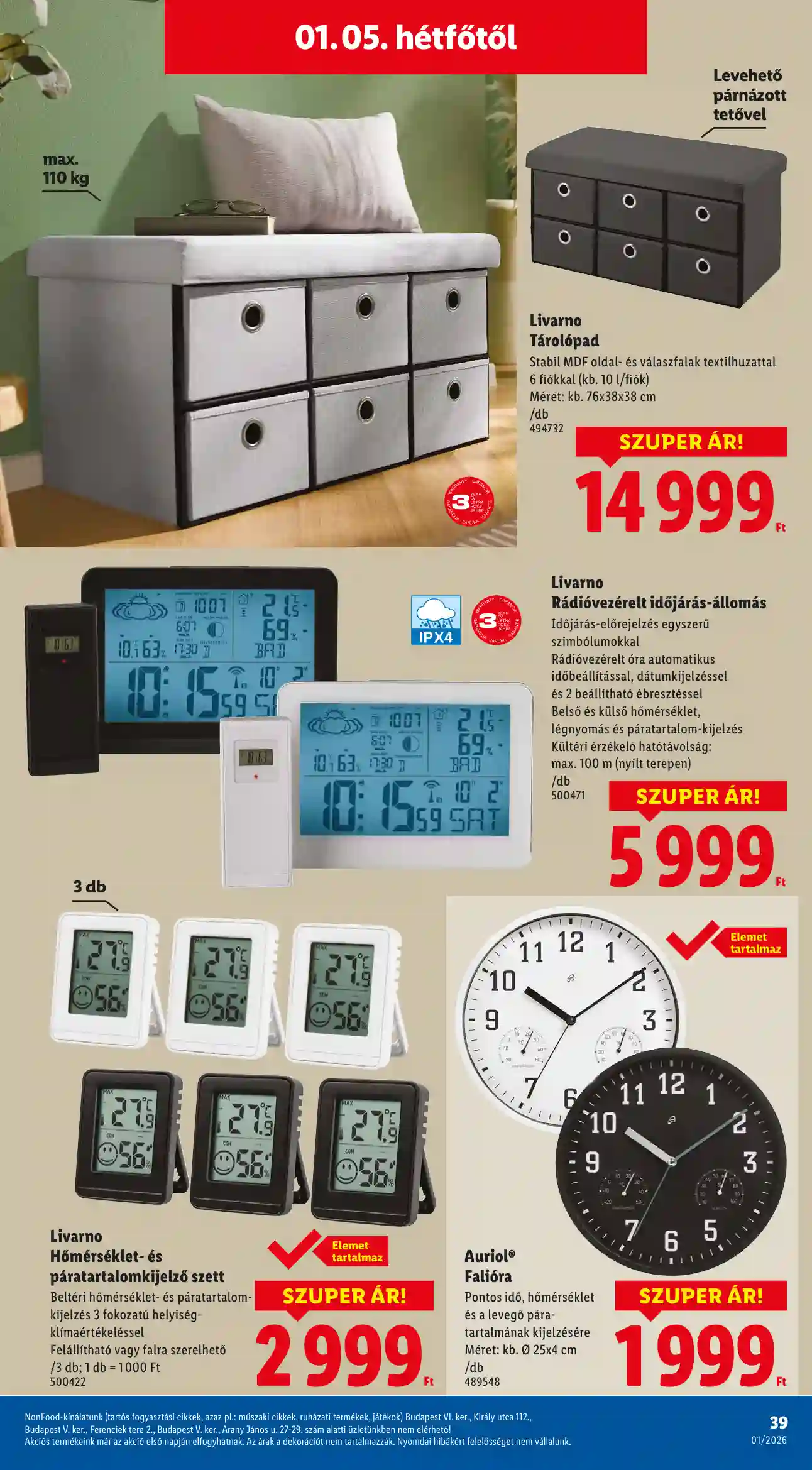 Lidl akciós újság 1. hét (Érvényes 01.02-től) (33 oldal)