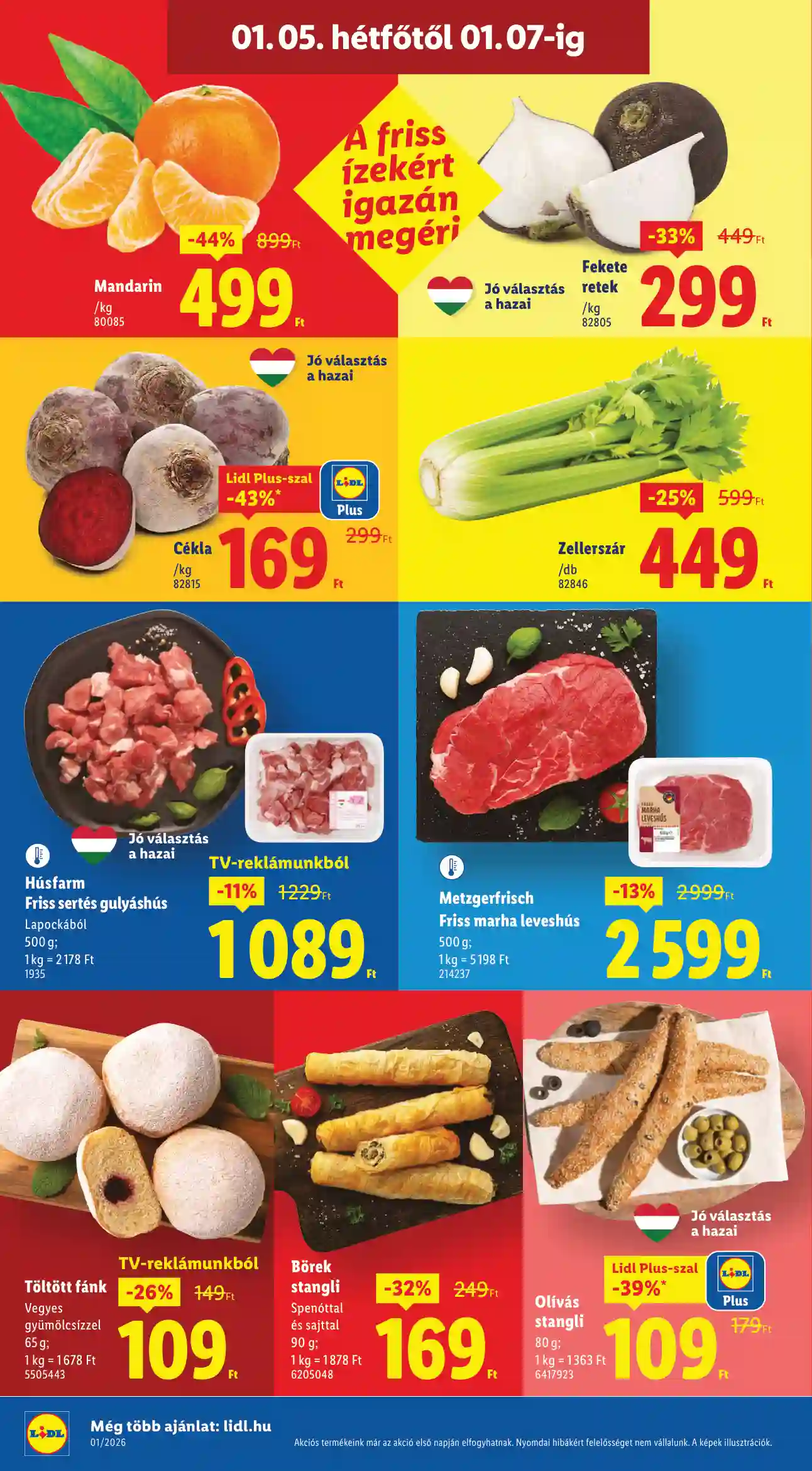 Lidl akciós újság 1. hét (Érvényes 01.02-től) (45 oldal)