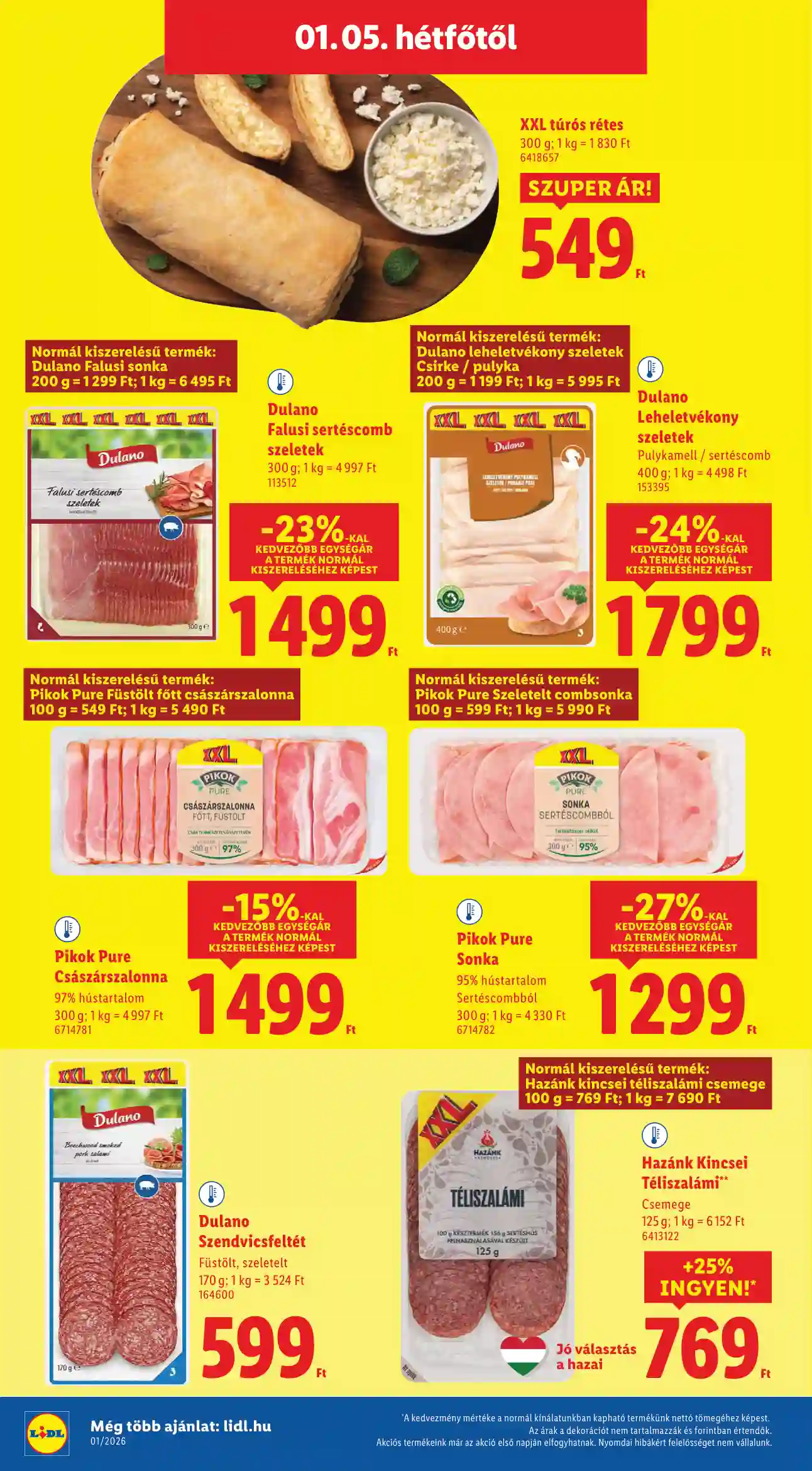 Lidl akciós újság 1. hét (Érvényes 01.02-től) (50 oldal)
