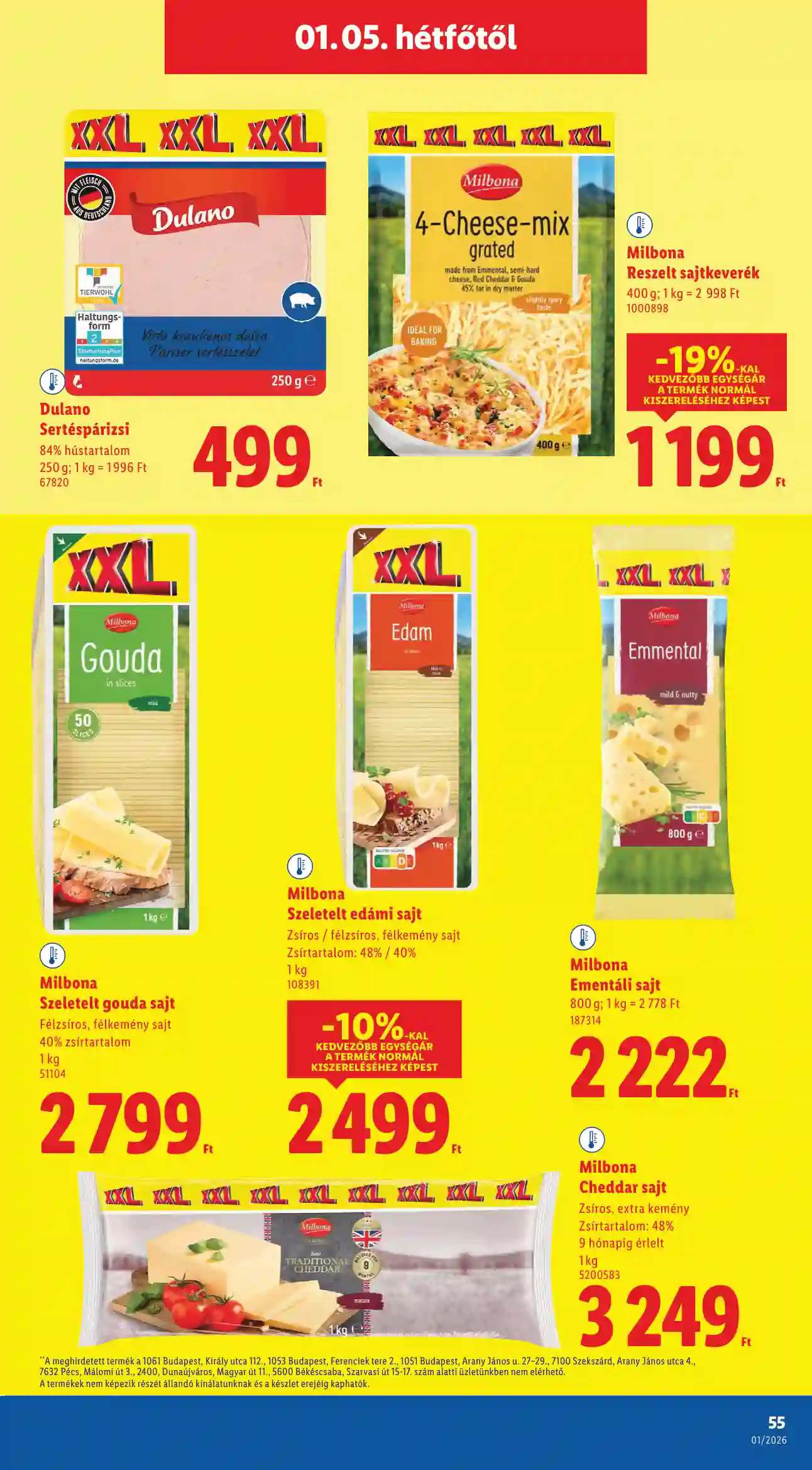Lidl akciós újság 1. hét (Érvényes 01.02-től) (51 oldal)