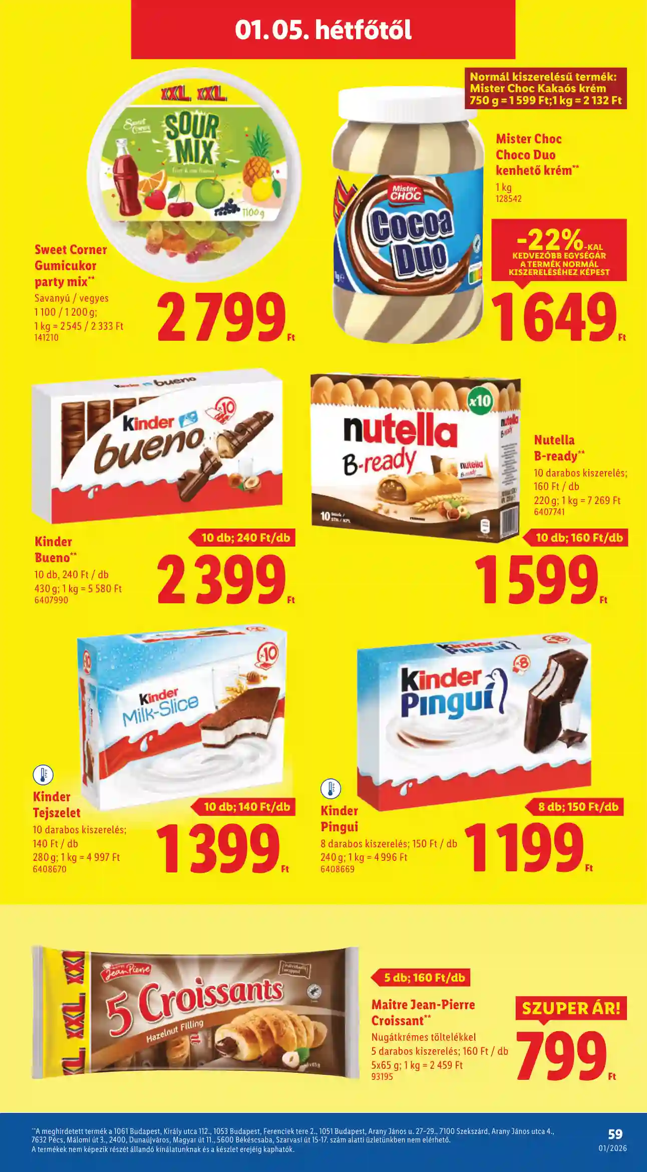 Lidl akciós újság 1. hét (Érvényes 01.02-től) (55 oldal)