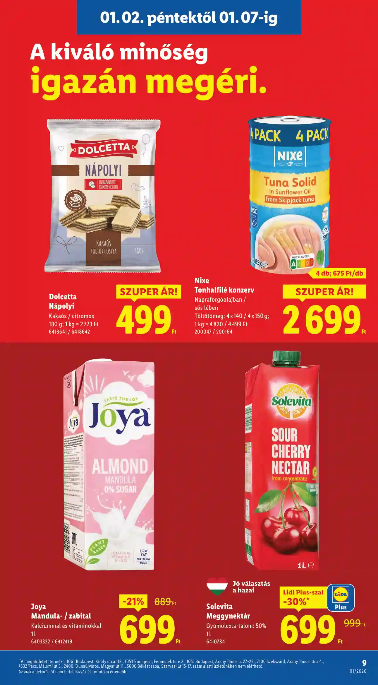 Lidl akciós újság 1. hét (Érvényes 01.02-től) (63 oldal)