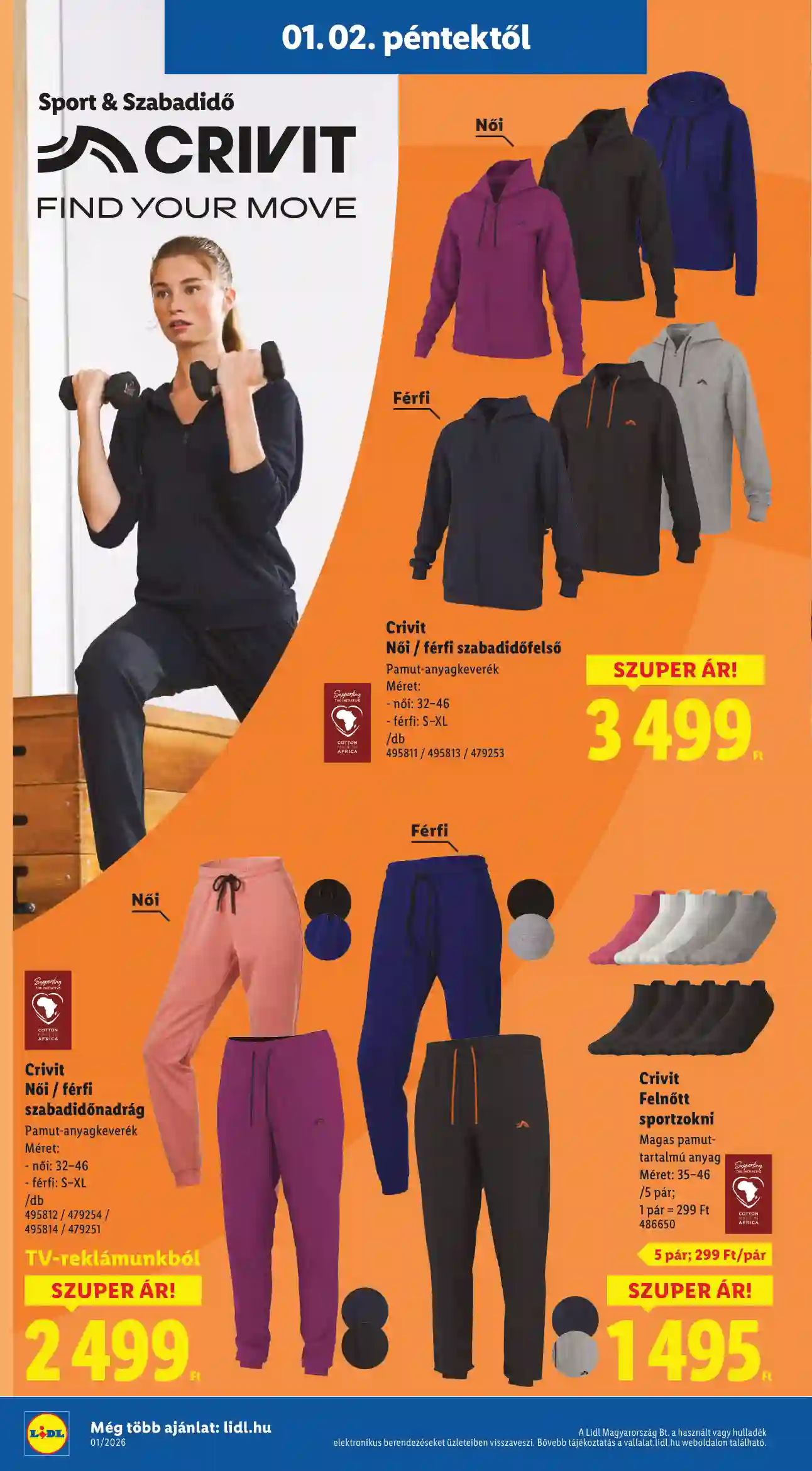 Lidl akciós újság 1. hét (Érvényes 01.02-től) (2 oldal)