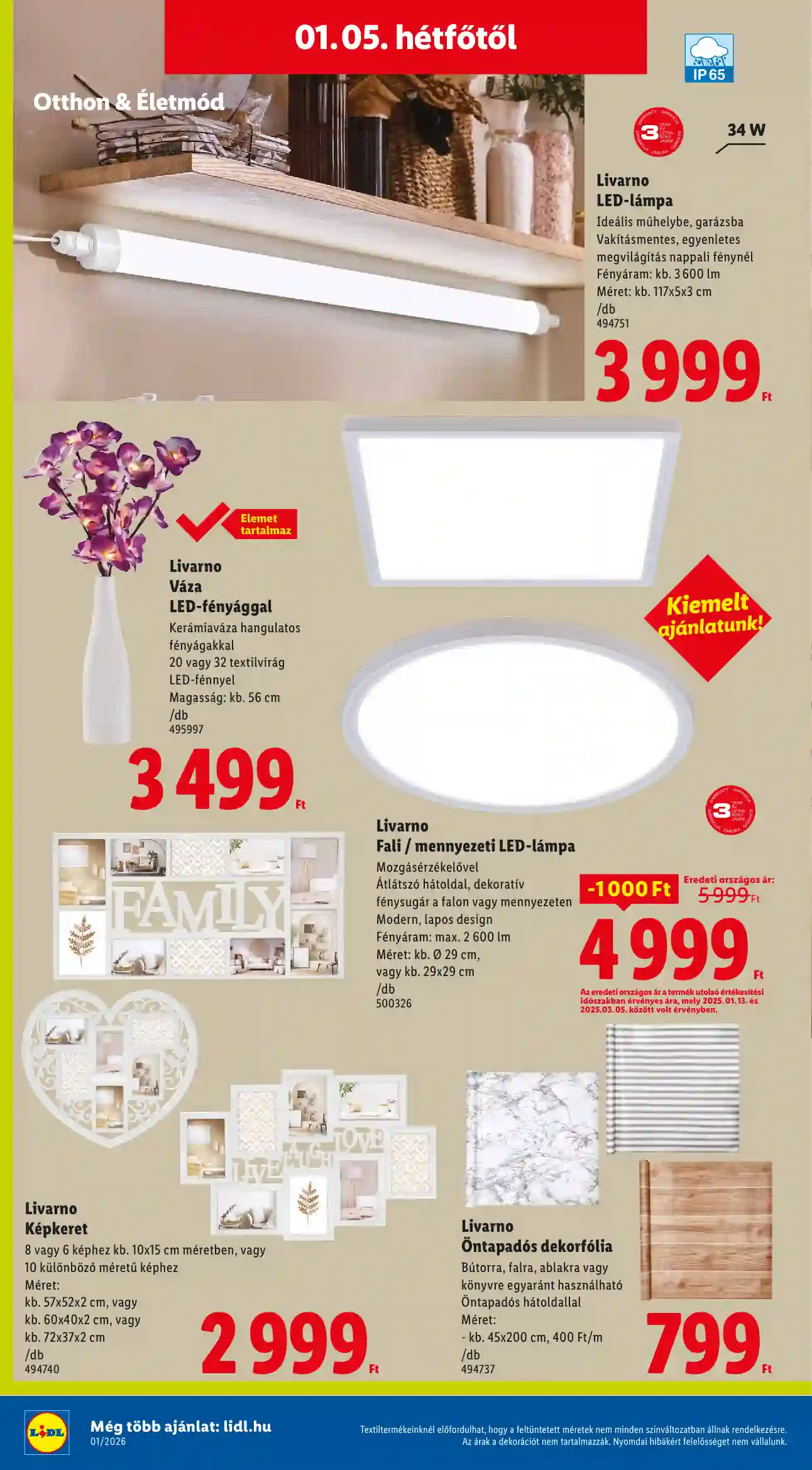 Lidl akciós újság 1. hét (Érvényes 01.02-től) (8 oldal)
