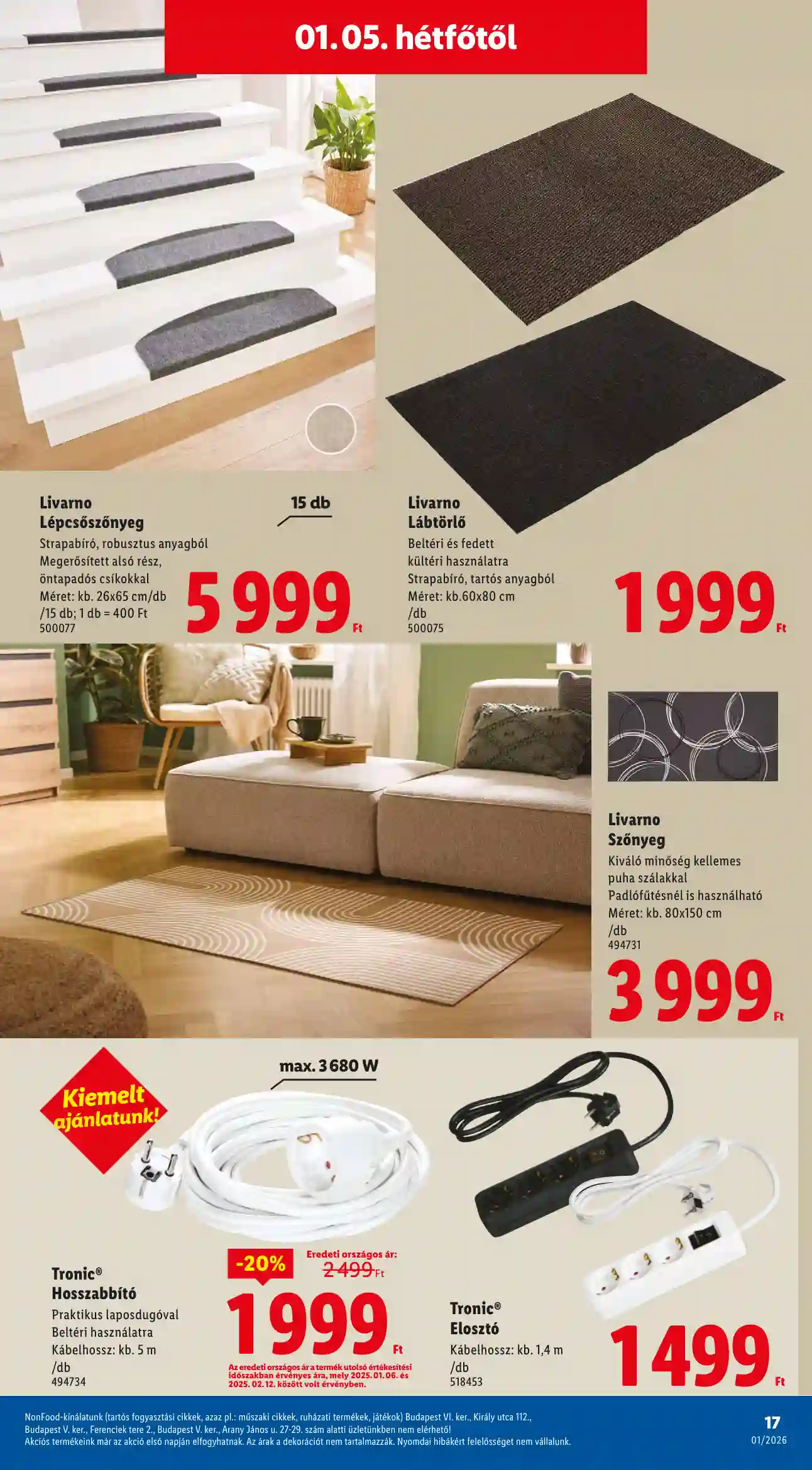 Lidl akciós újság 1. hét (Érvényes 01.02-től) (9 oldal)