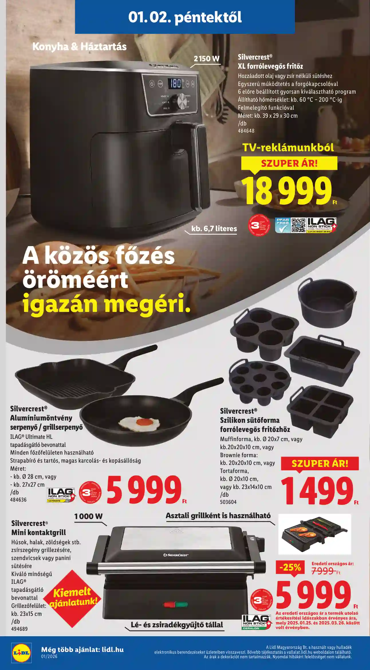 Lidl akciós újság 1. hét (Érvényes 01.02-től) (20 oldal)