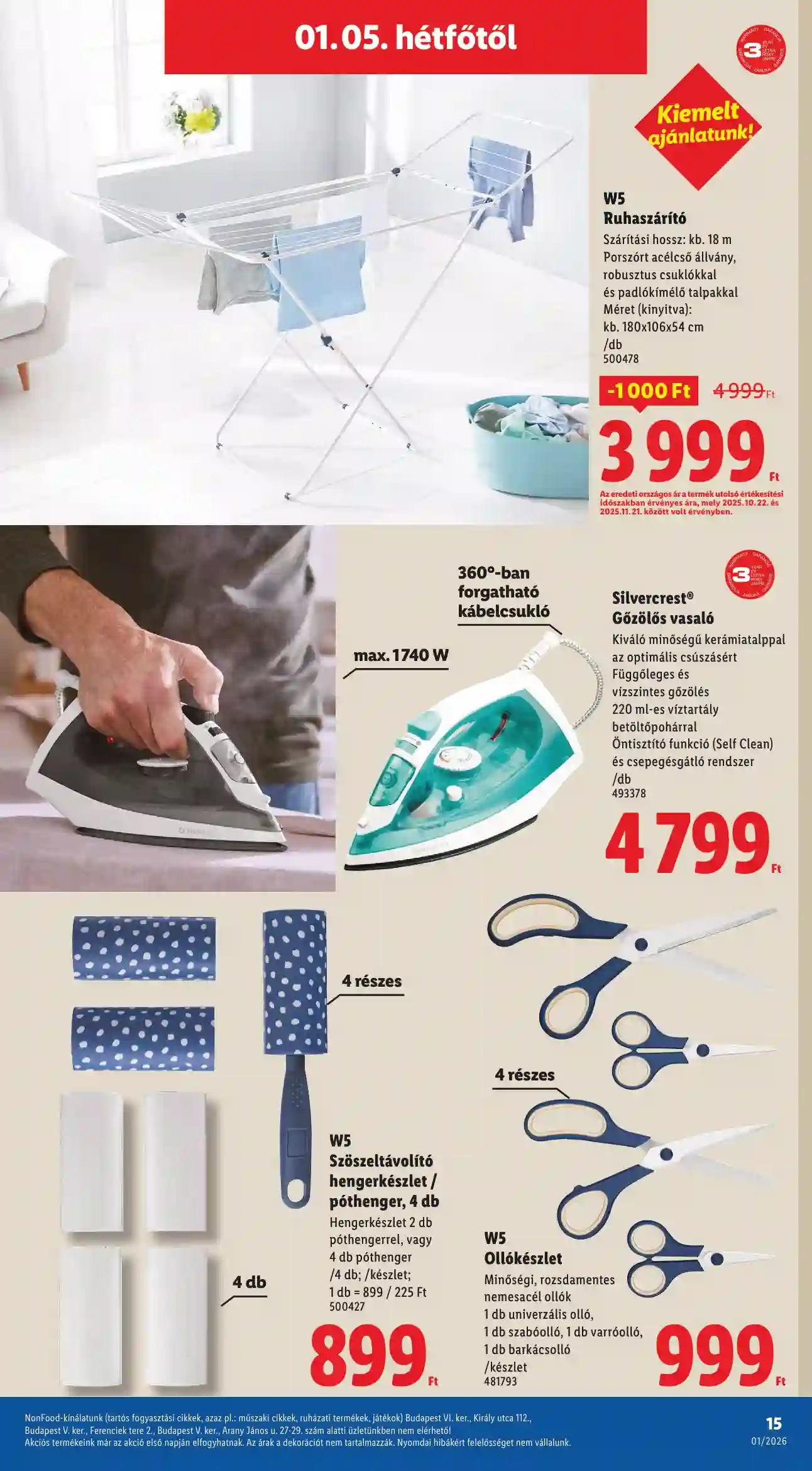Lidl akciós újság 1. hét (Érvényes 01.02-től) (7 oldal)