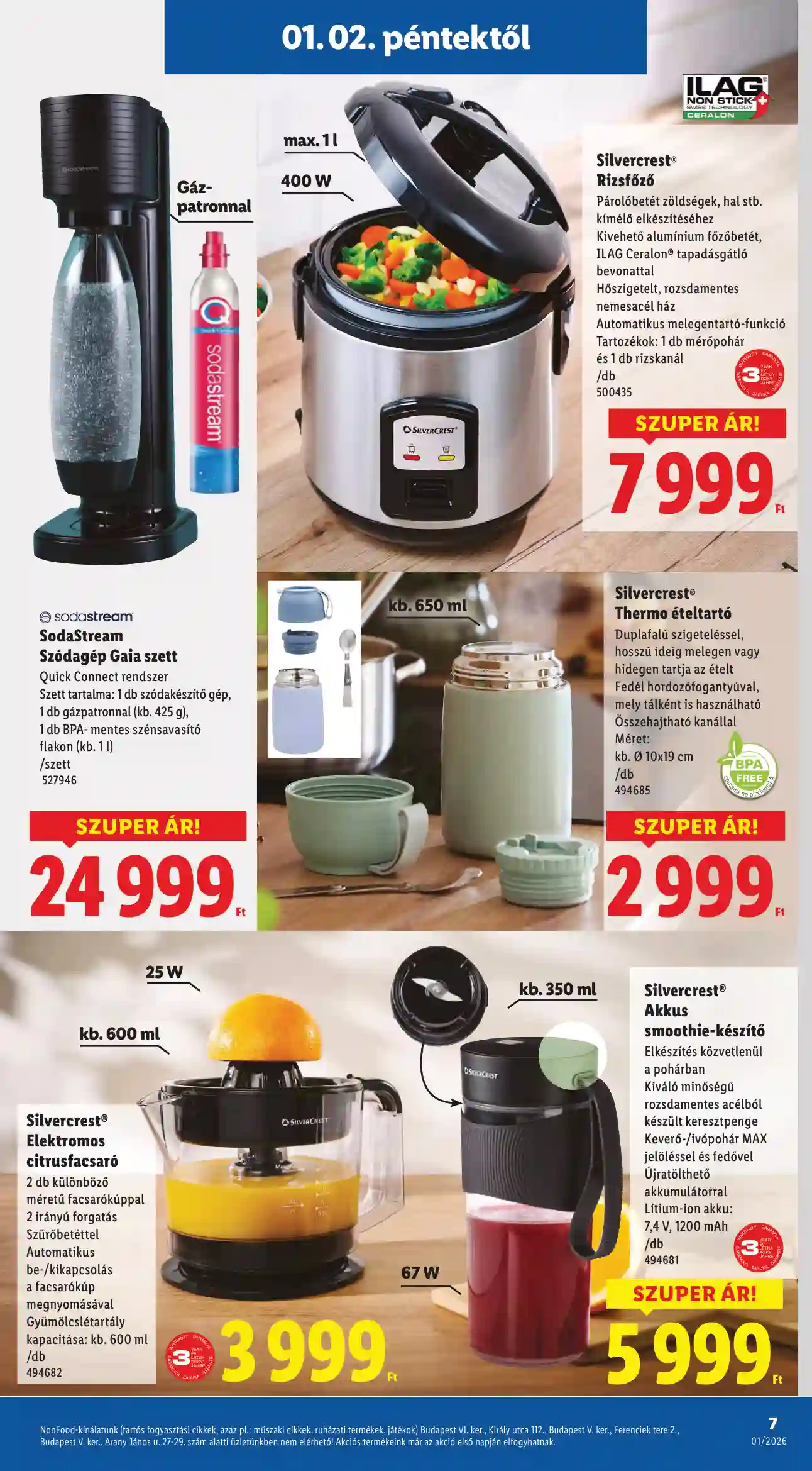 Lidl akciós újság 1. hét (Érvényes 01.02-től) (21 oldal)