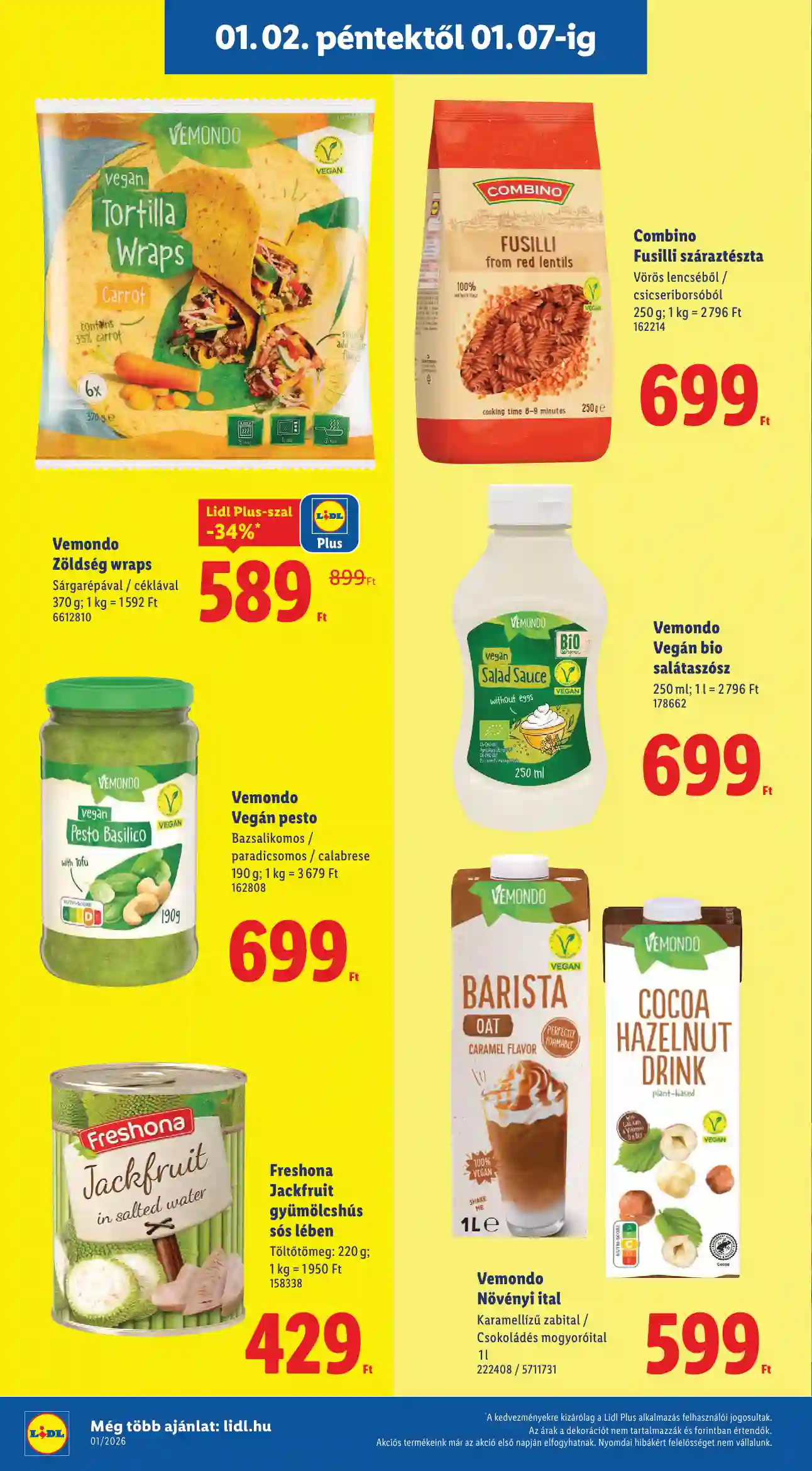 Lidl akciós újság 1. hét (Érvényes 01.02-től) (8 oldal)