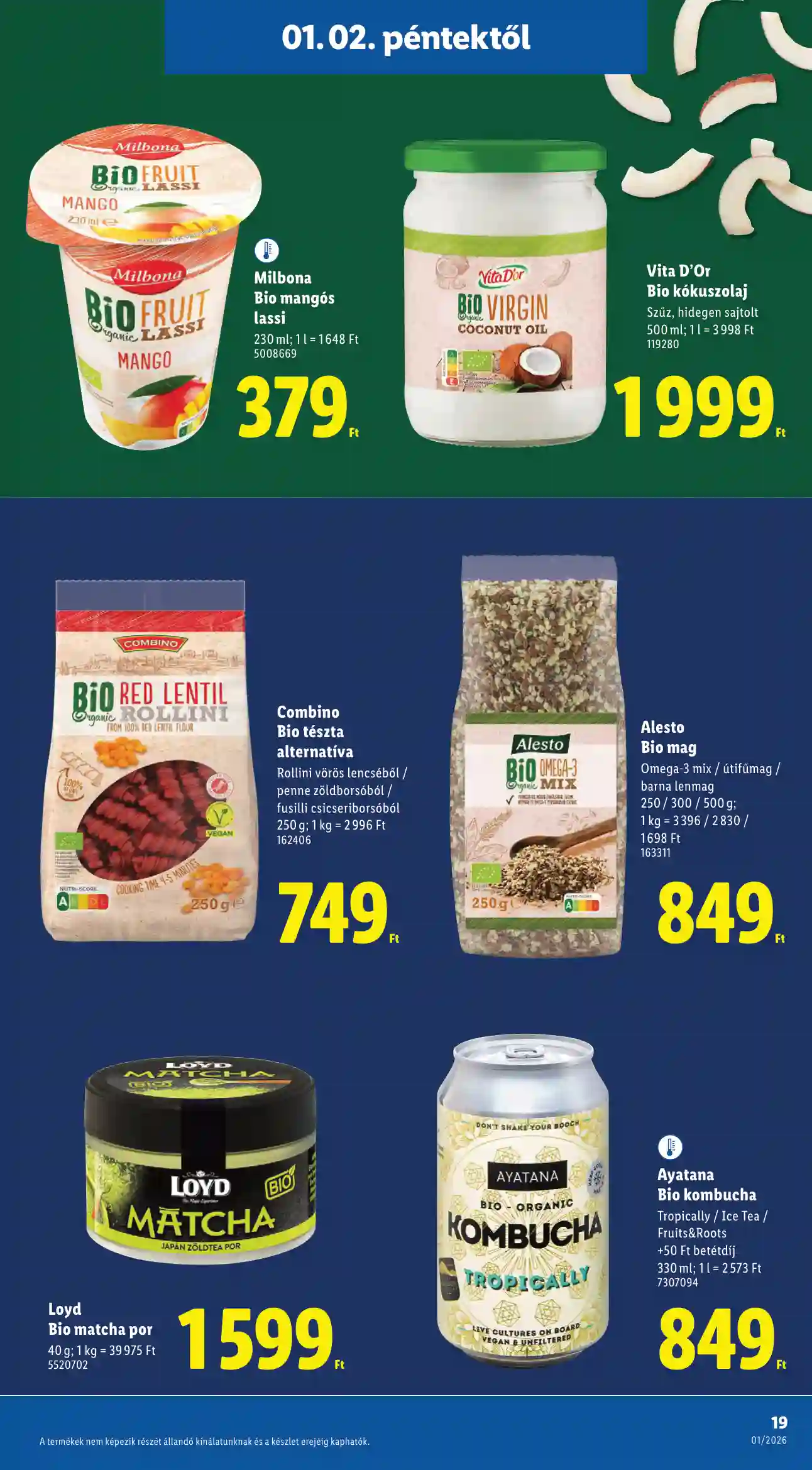 Lidl akciós újság 1. hét (Érvényes 01.02-től) (11 oldal)