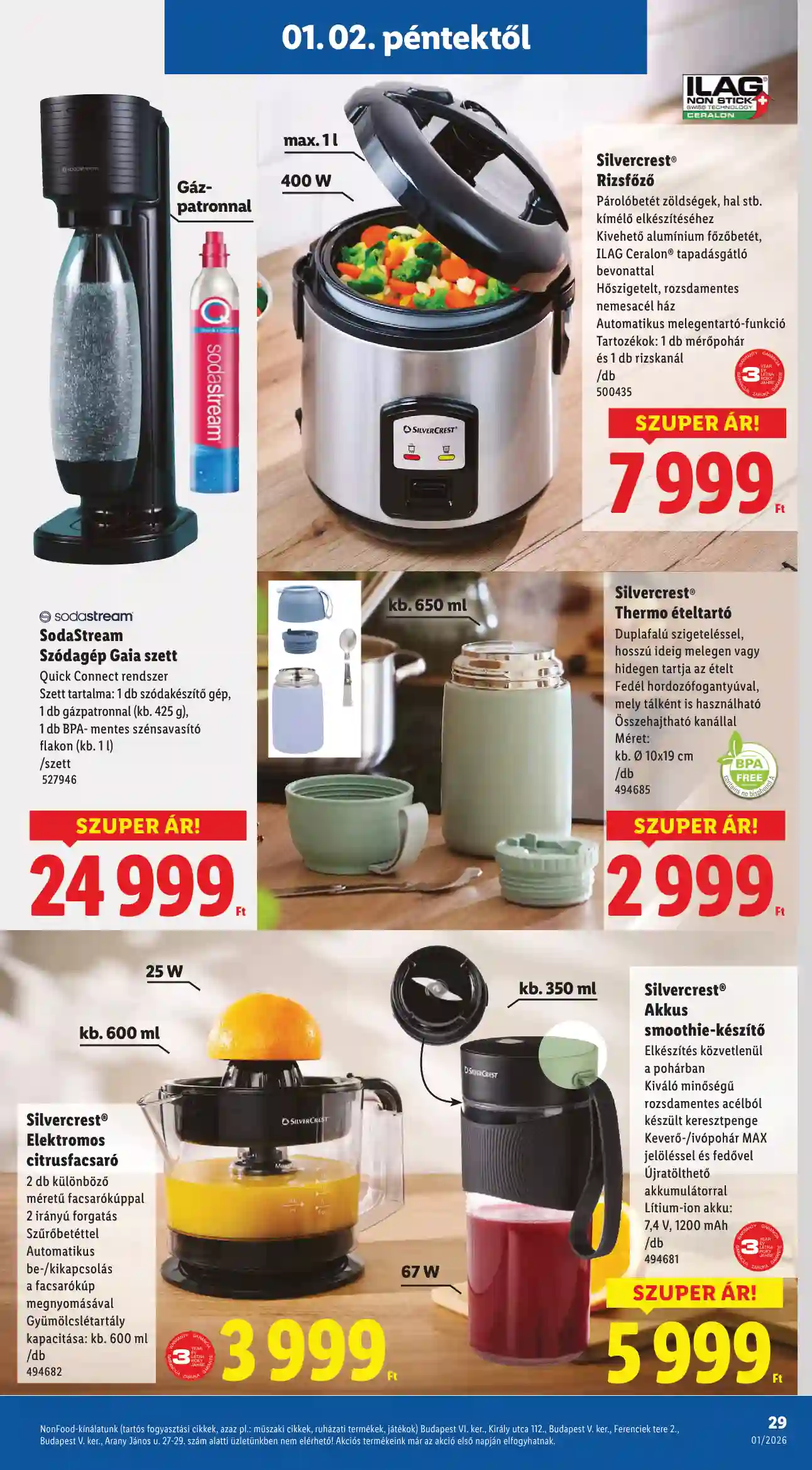 Lidl akciós újság 1. hét (Érvényes 01.02-től) (22 oldal)