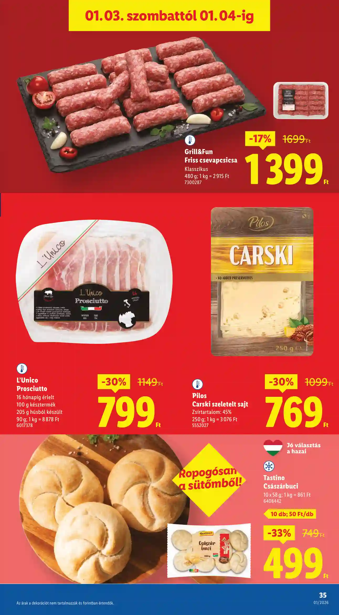 Lidl akciós újság 1. hét (Érvényes 01.02-től) (29 oldal)
