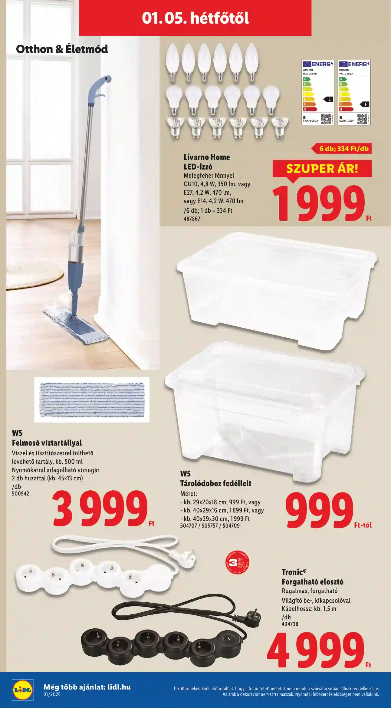 Lidl akciós újság 1. hét (Érvényes 01.02-től) (39 oldal)
