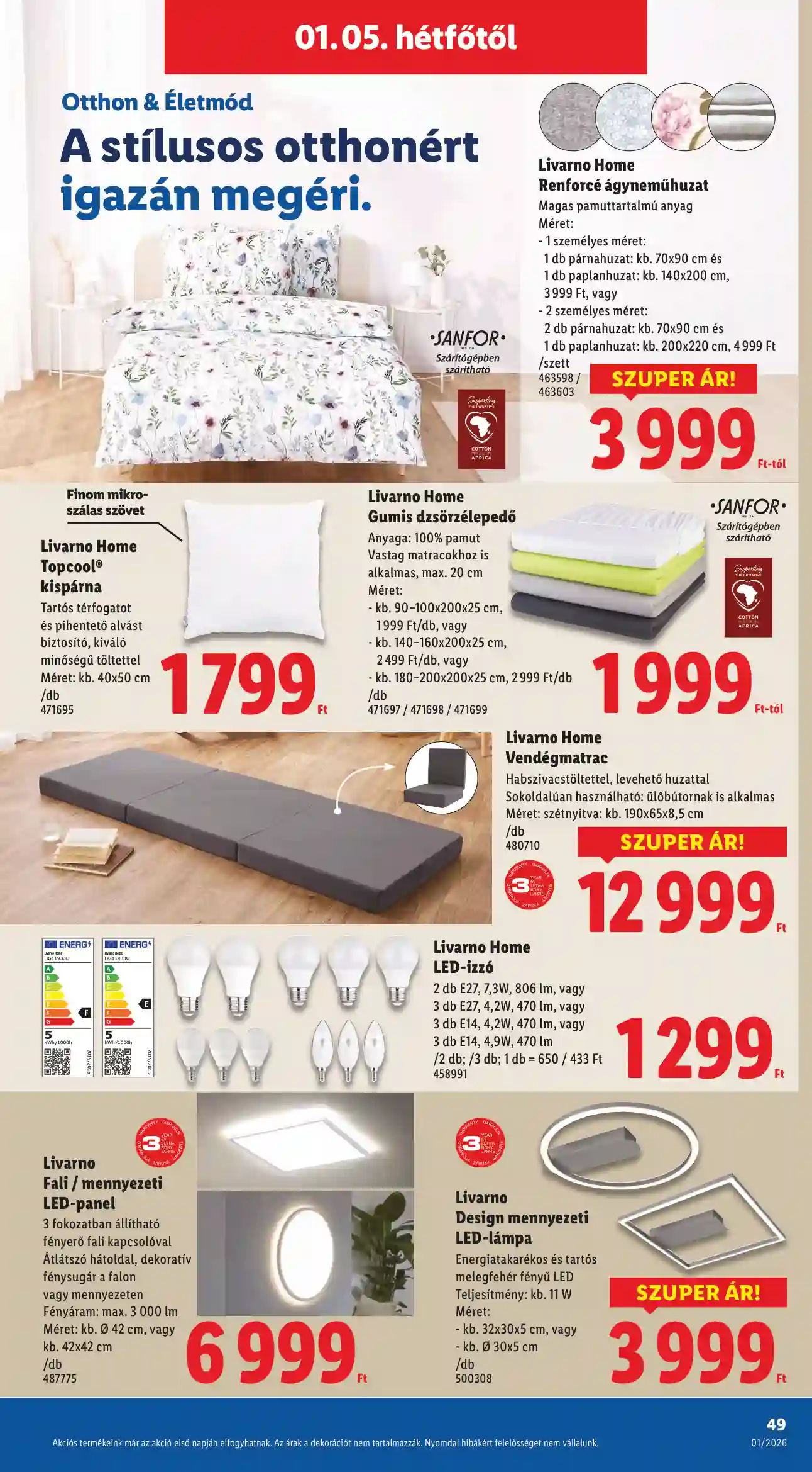 Lidl akciós újság 1. hét (Érvényes 01.02-től) (44 oldal)