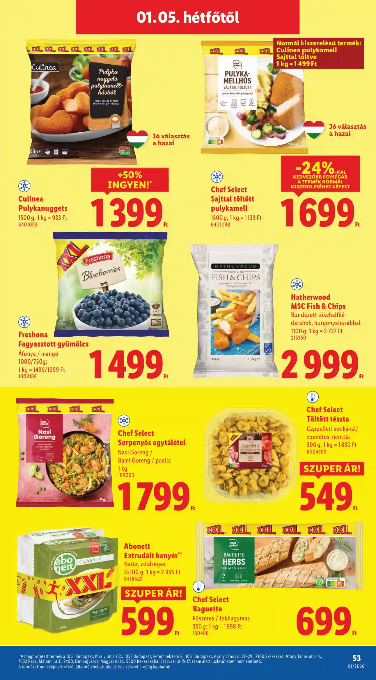 Lidl akciós újság 1. hét (Érvényes 01.02-től) (49 oldal)