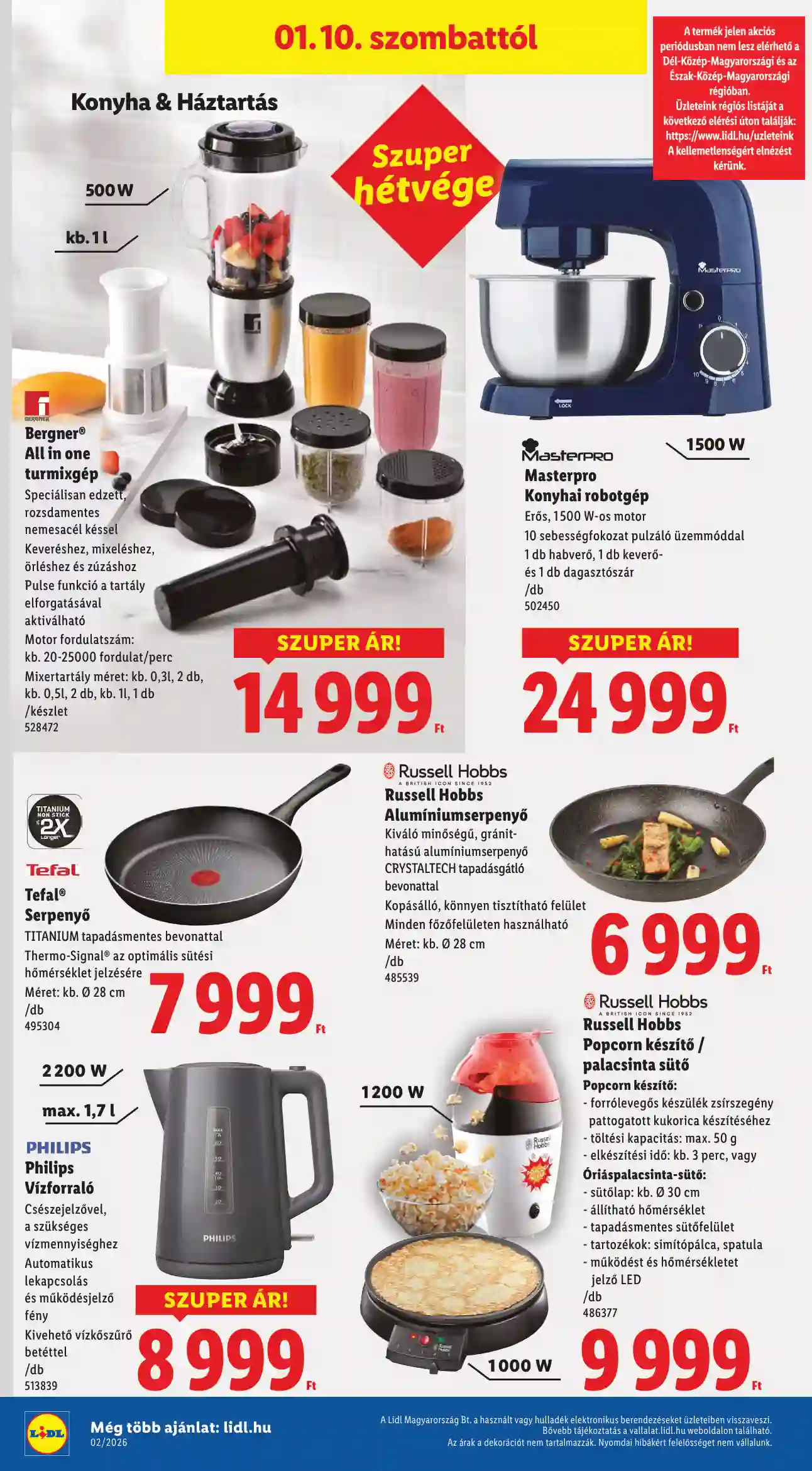 Lidl akciós újság 2. hét (Érvényes 01.08-tól) (4 oldal)
