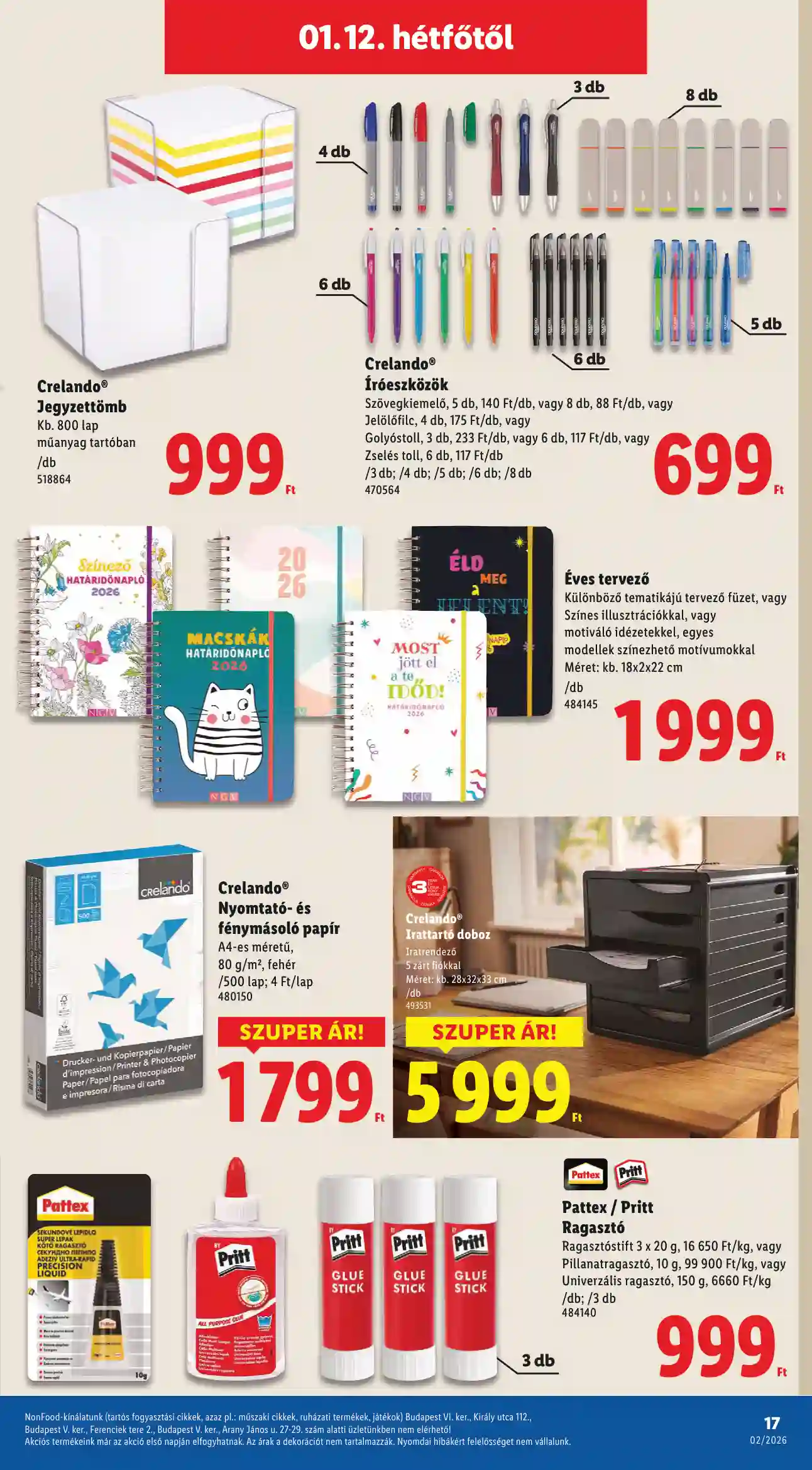 Lidl akciós újság 2. hét (Érvényes 01.08-tól) (9 oldal)