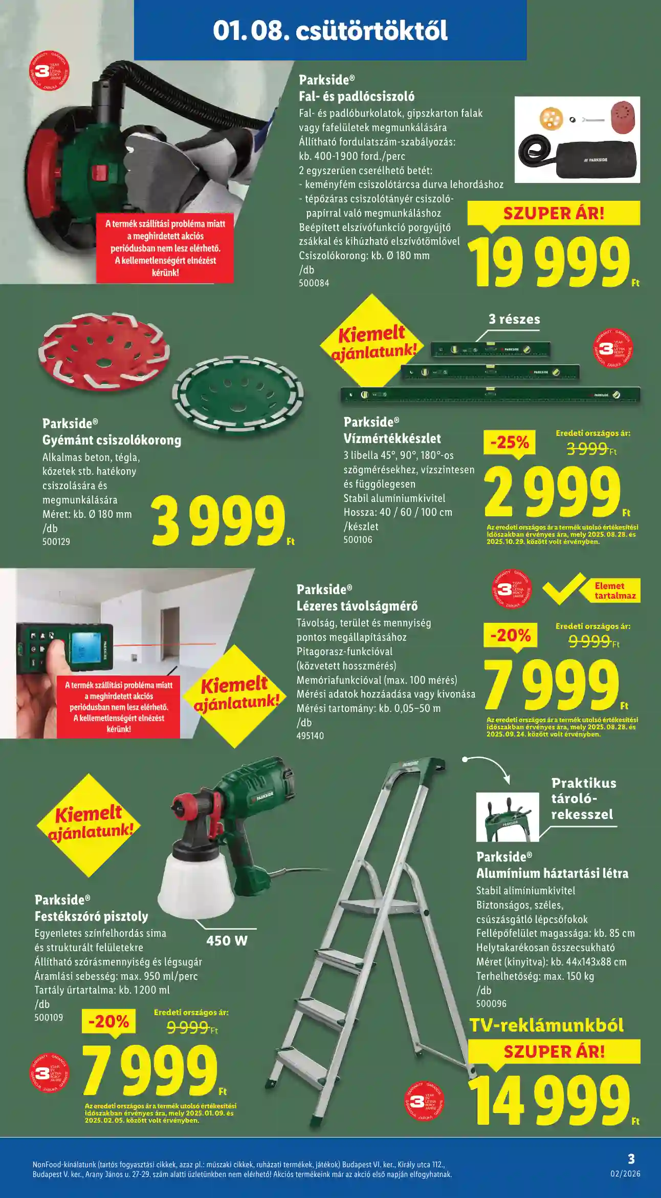 Lidl akciós újság 2. hét (Érvényes 01.08-tól) (13 oldal)
