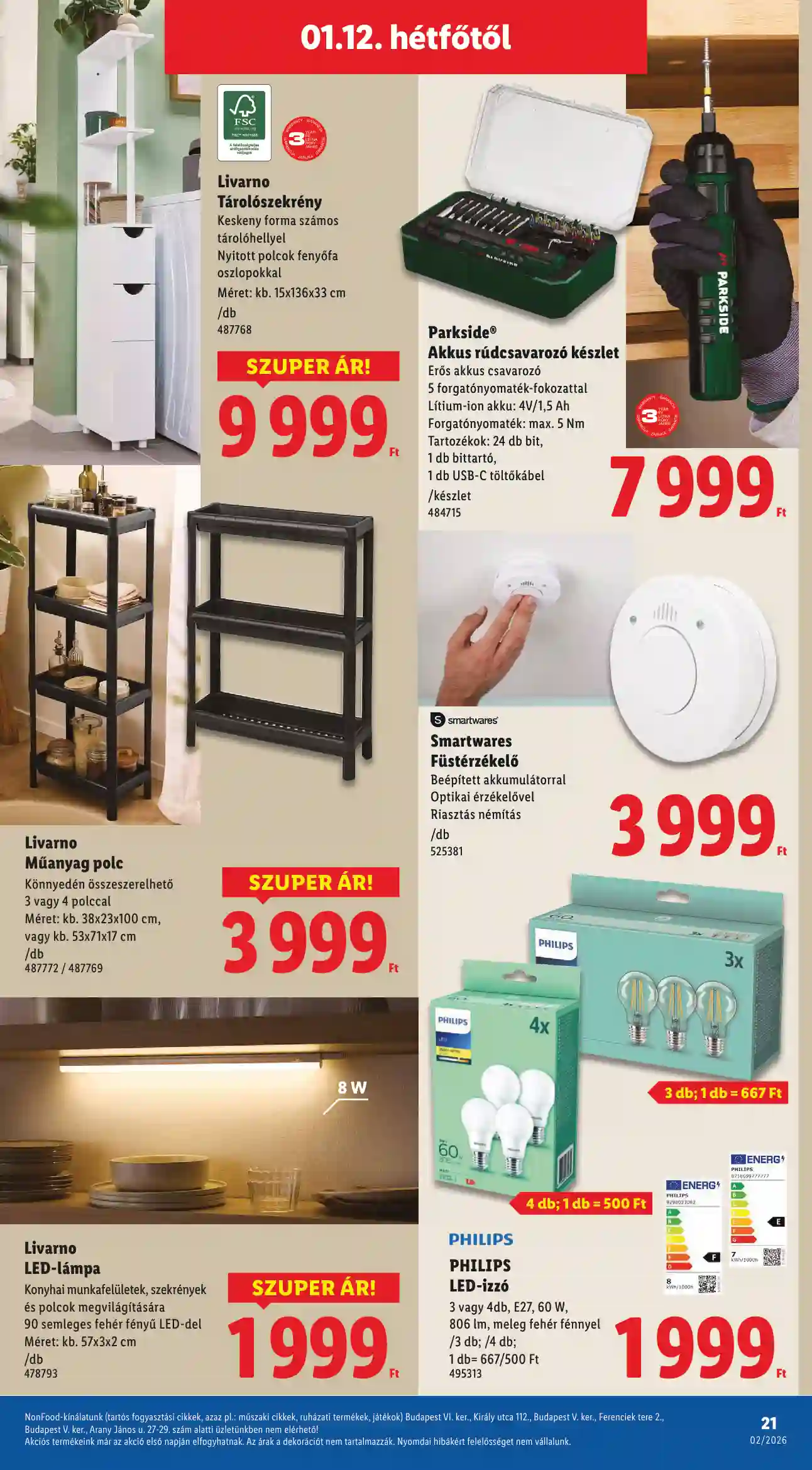 Lidl akciós újság 2. hét (Érvényes 01.08-tól) (14 oldal)