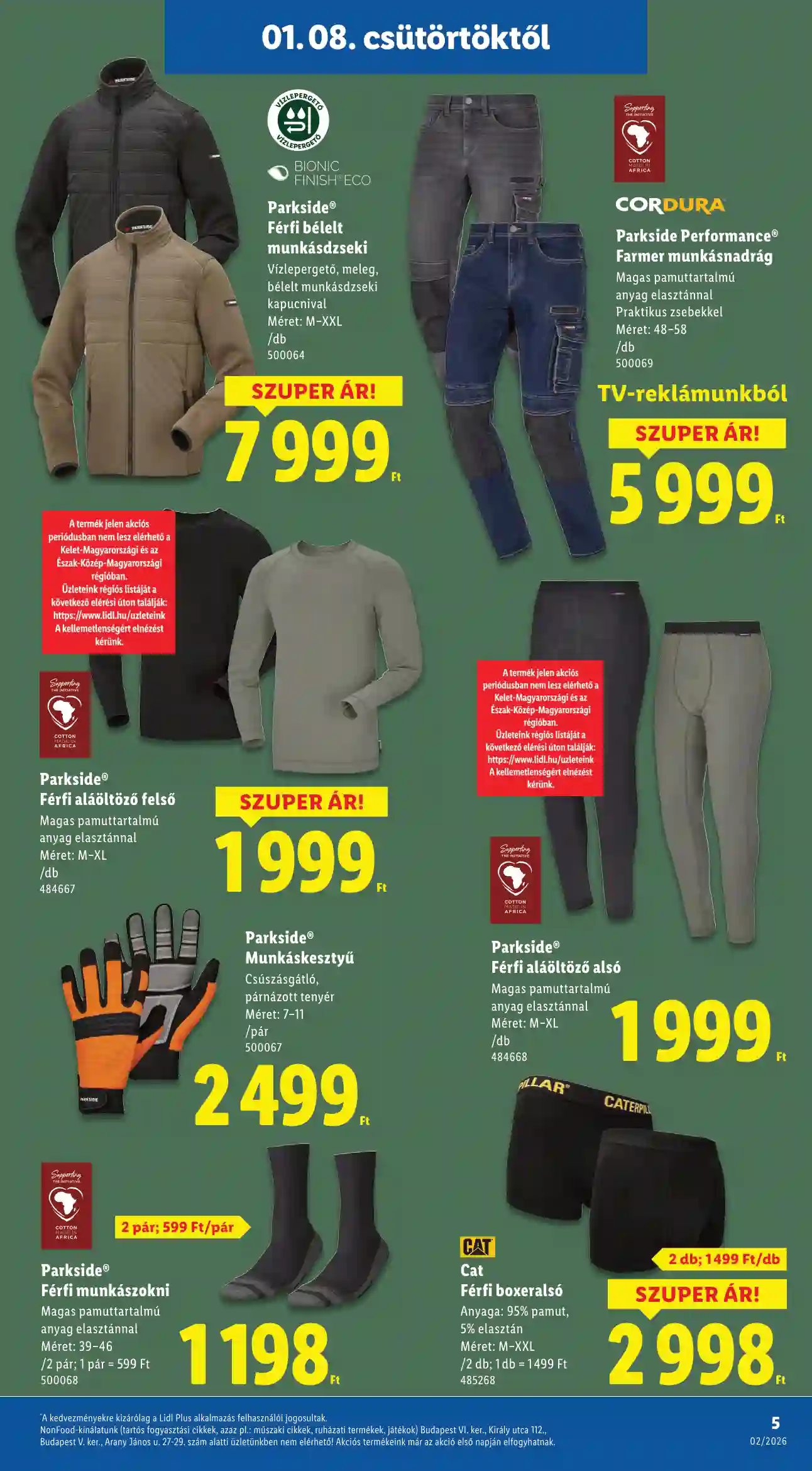 Lidl akciós újság 2. hét (Érvényes 01.08-tól) (19 oldal)