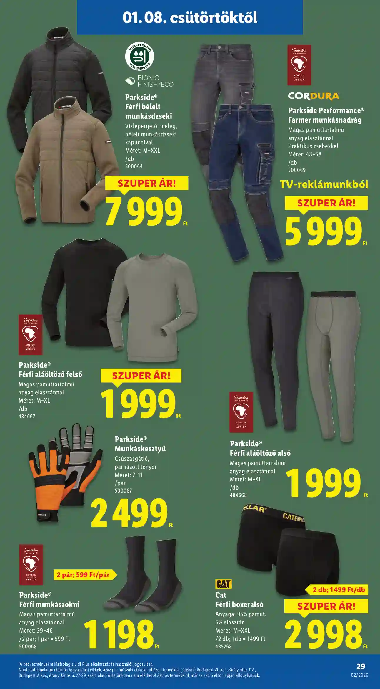 Lidl akciós újság 2. hét (Érvényes 01.08-tól) (22 oldal)