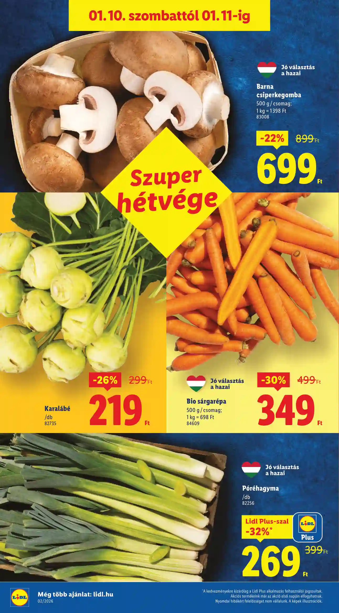 Lidl akciós újság 2. hét (Érvényes 01.08-tól) (32 oldal)