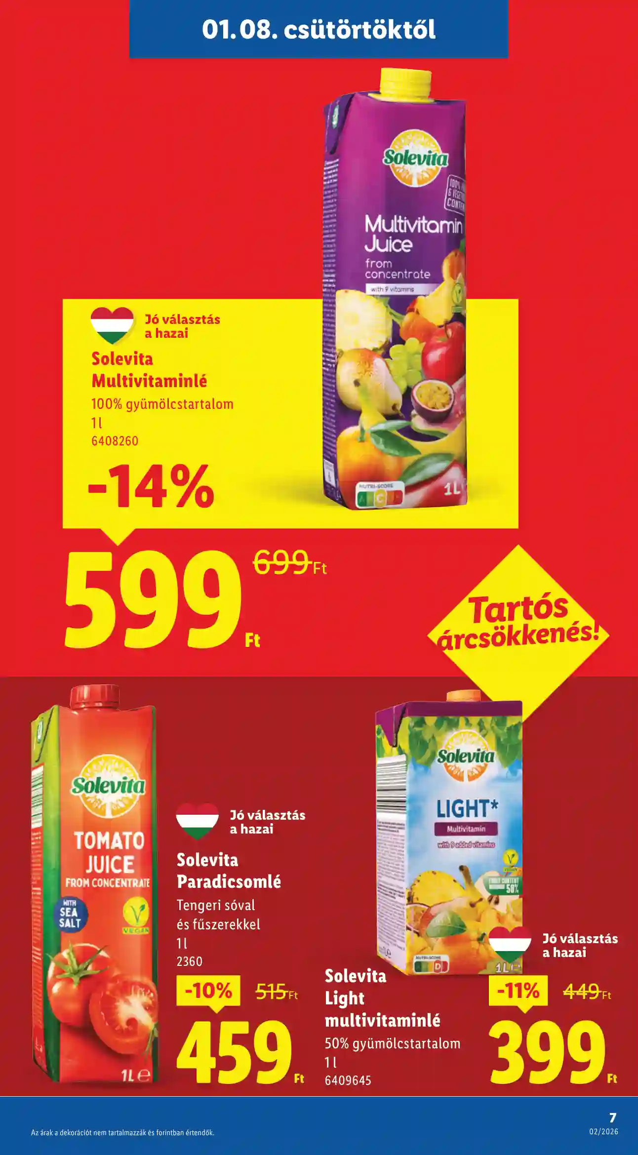 Lidl akciós újság 2. hét (Érvényes 01.08-tól) (35 oldal)