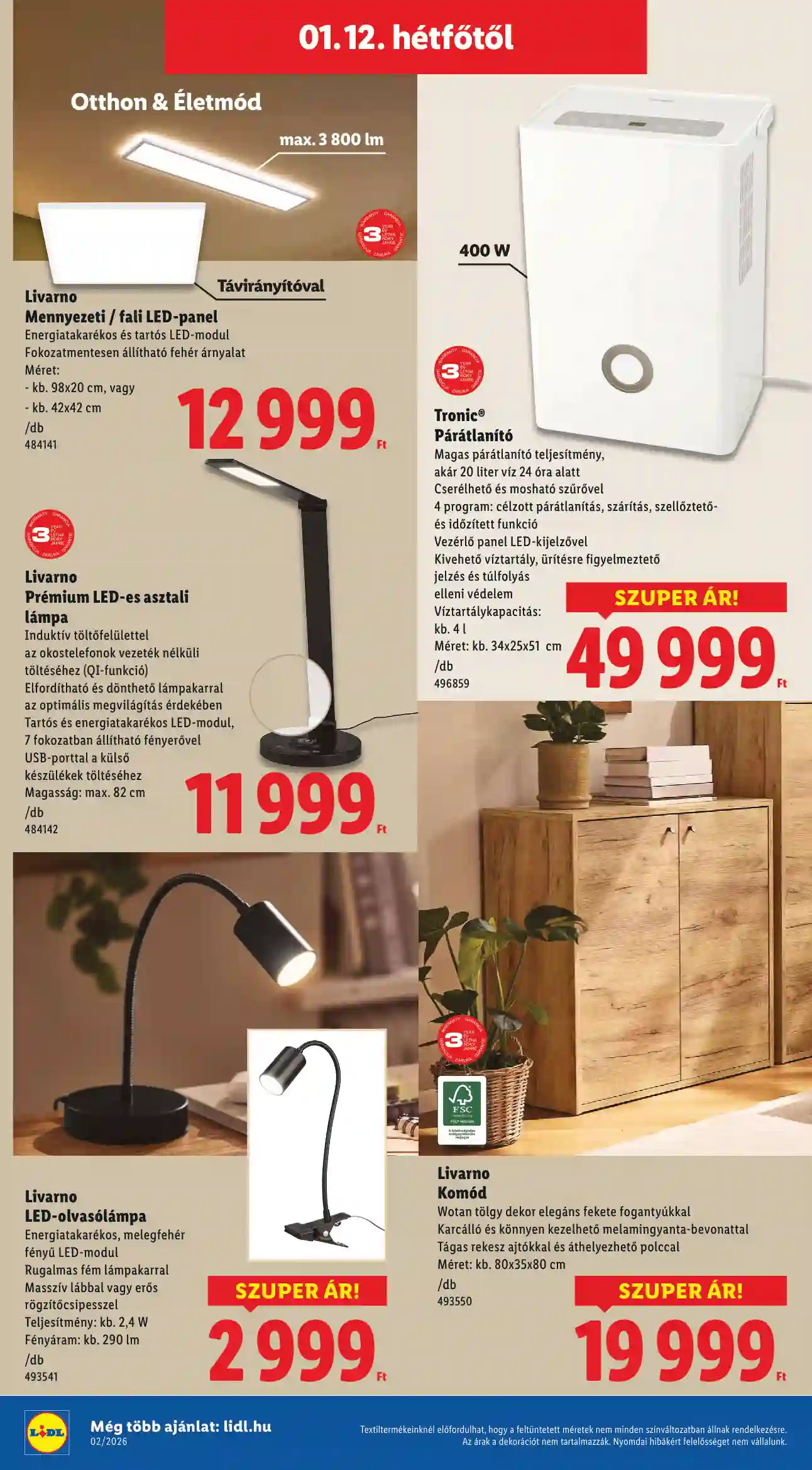 Lidl akciós újság 2. hét (Érvényes 01.08-tól) (39 oldal)