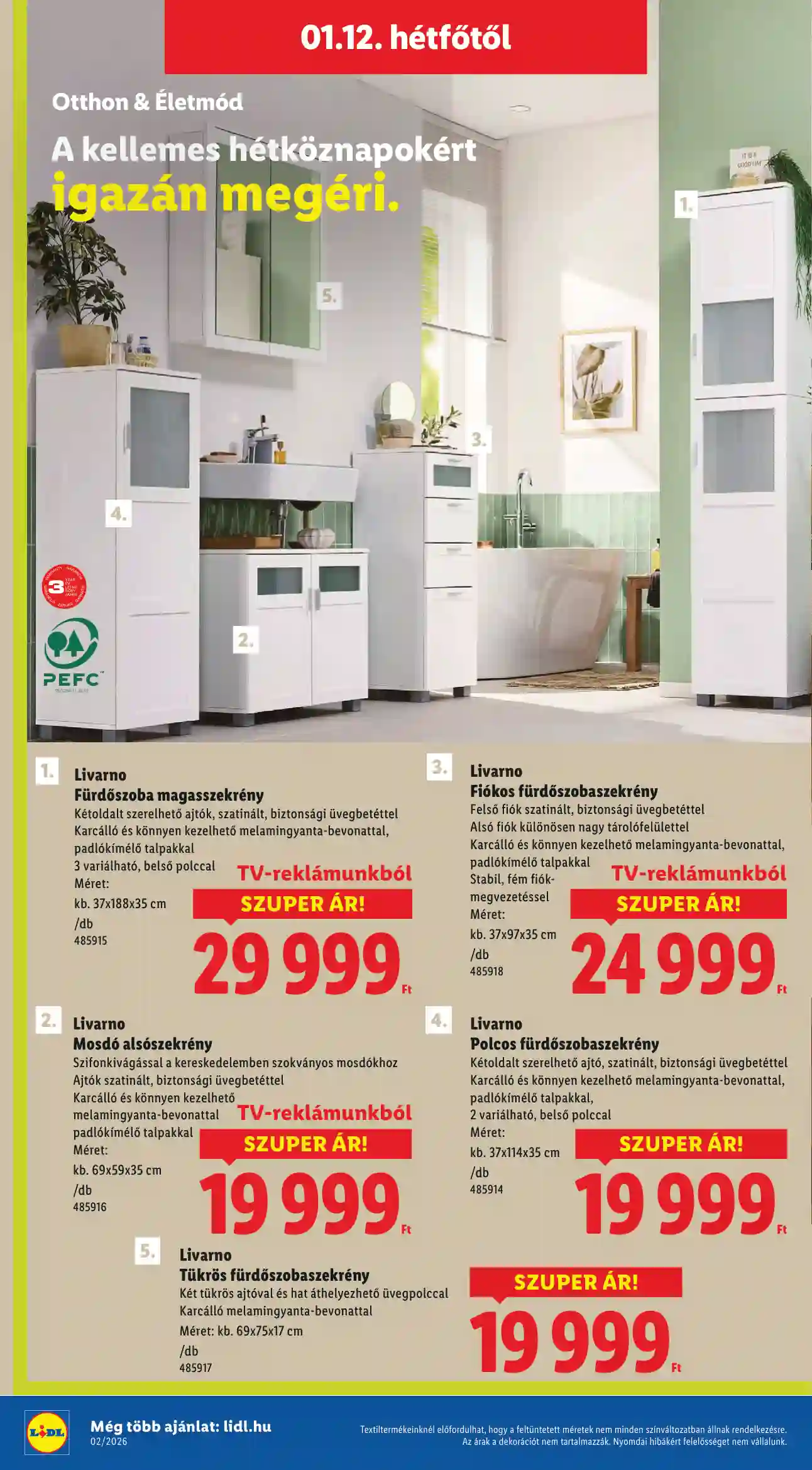 Lidl akciós újság 2. hét (Érvényes 01.08-tól) (43 oldal)
