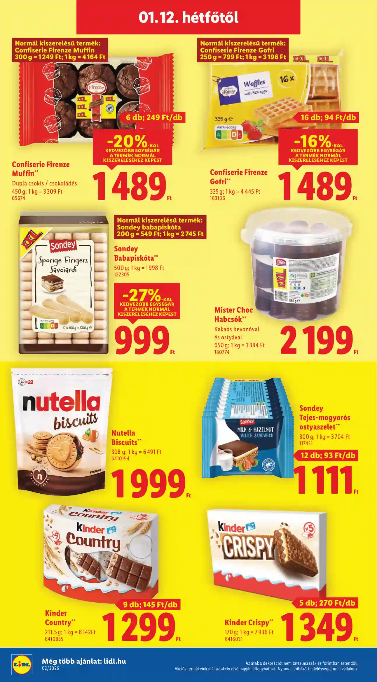 Lidl akciós újság 2. hét (Érvényes 01.08-tól) (56 oldal)