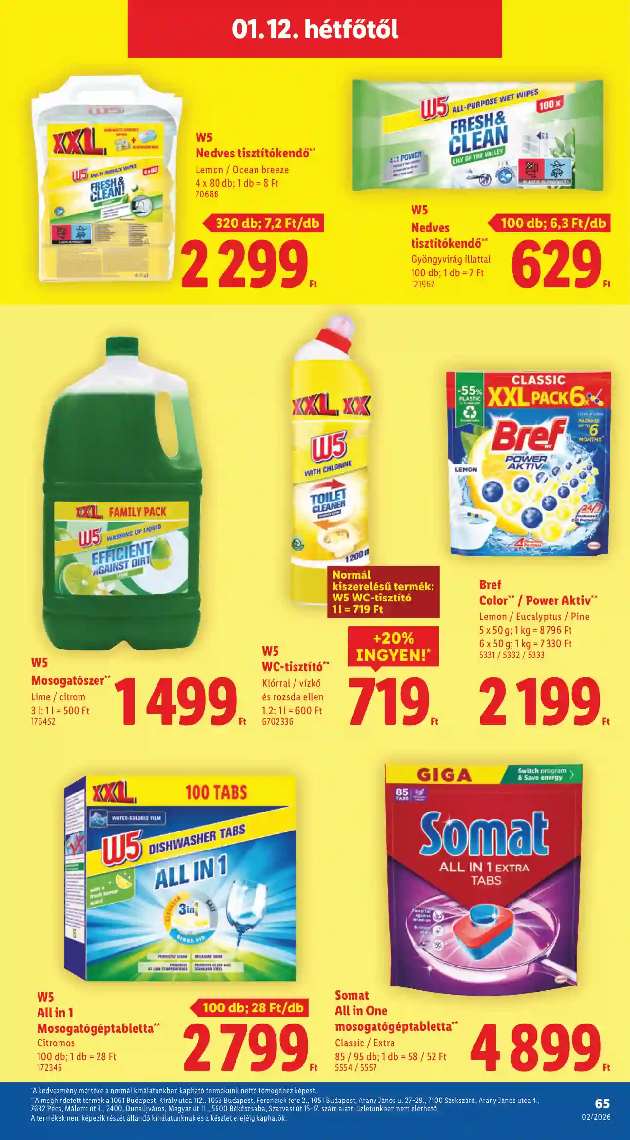 Lidl akciós újság 2. hét (Érvényes 01.08-tól) (62 oldal)