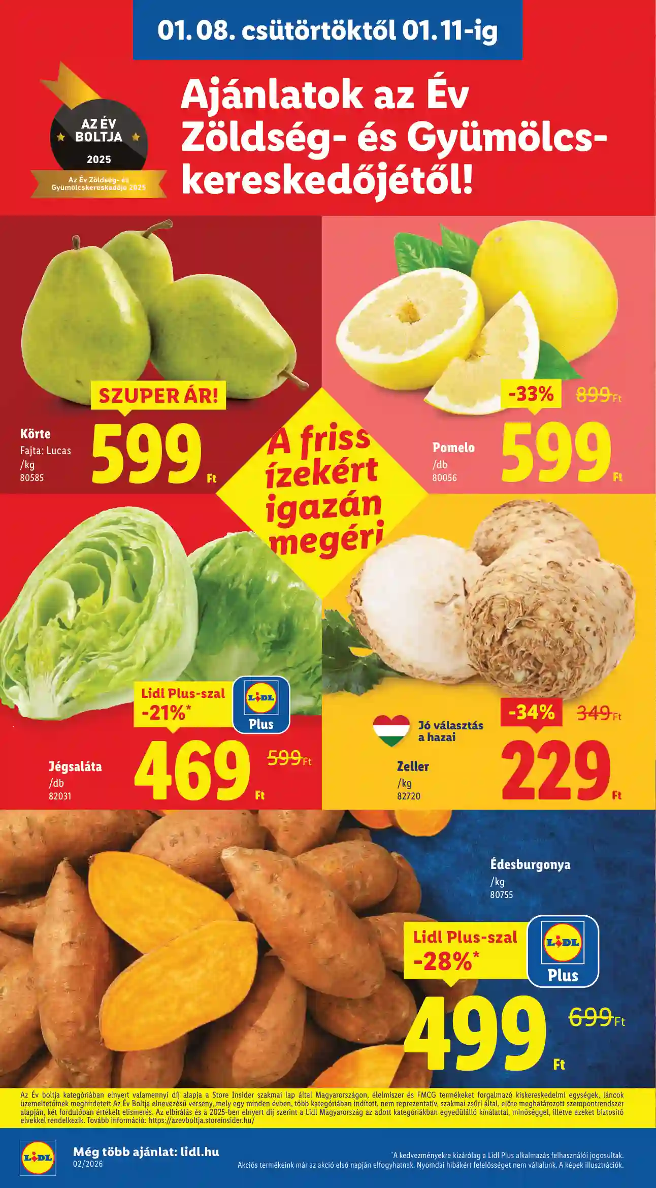 Lidl akciós újság 2. hét (Érvényes 01.08-tól) (64 oldal)