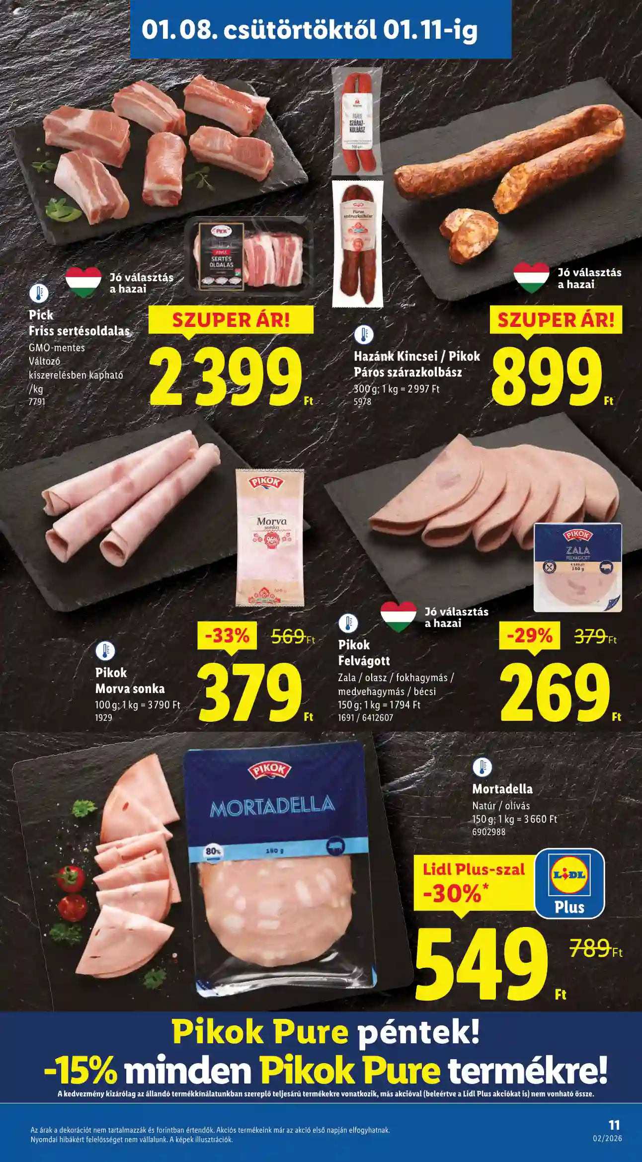 Lidl akciós újság 2. hét (Érvényes 01.08-tól) (3 oldal)