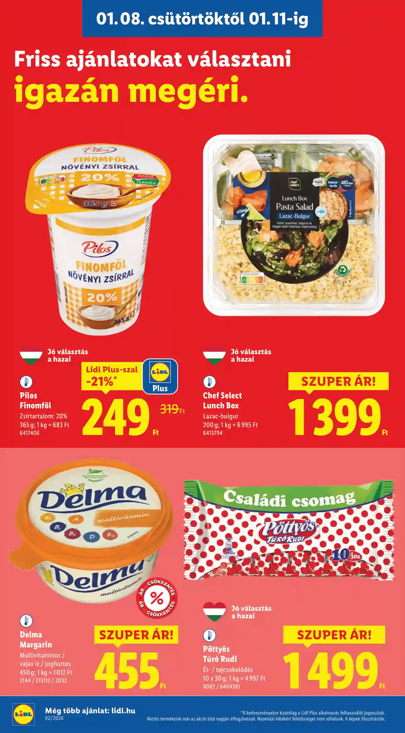 Lidl akciós újság 2. hét (Érvényes 01.08-tól) (4 oldal)