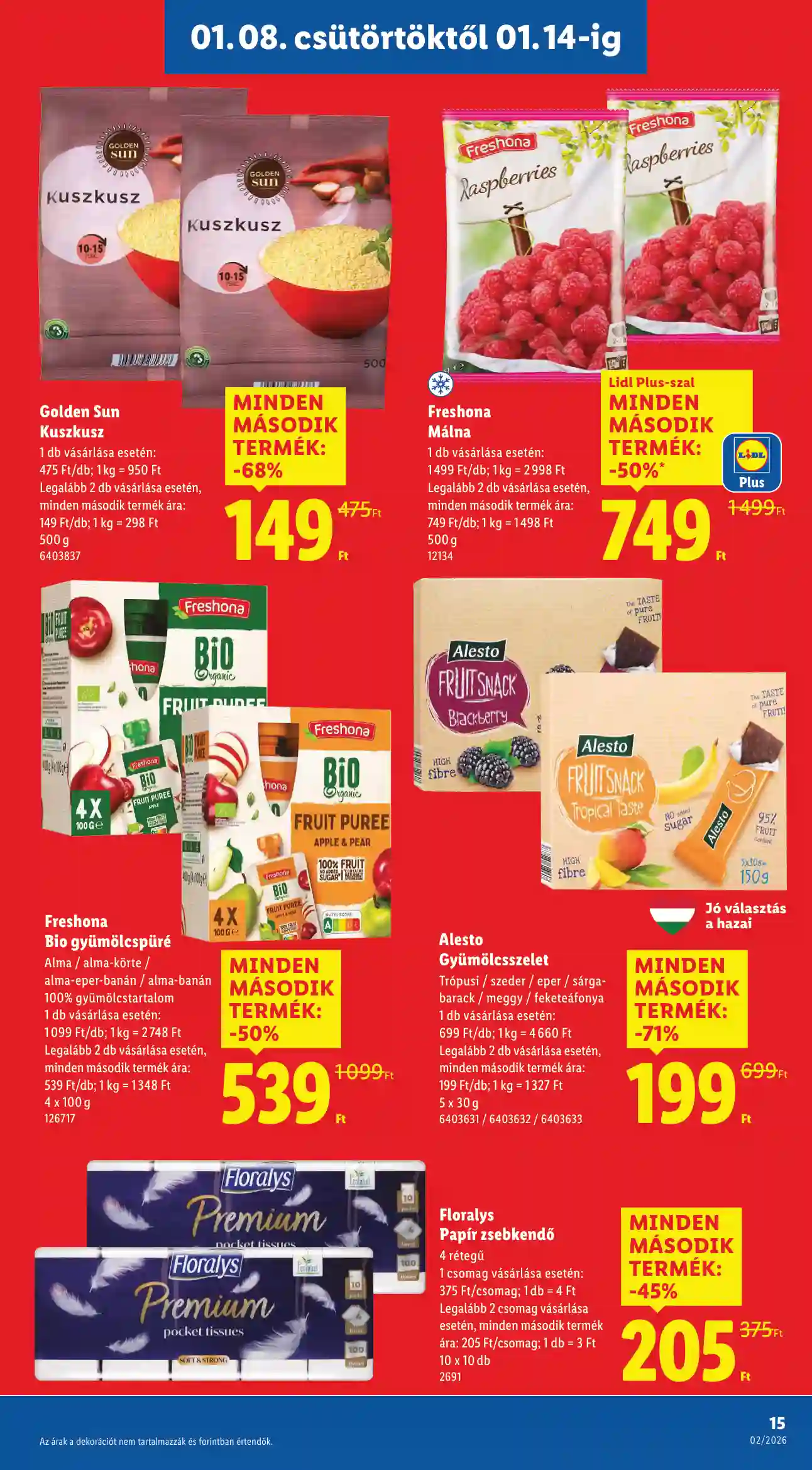 Lidl akciós újság 2. hét (Érvényes 01.08-tól) (7 oldal)
