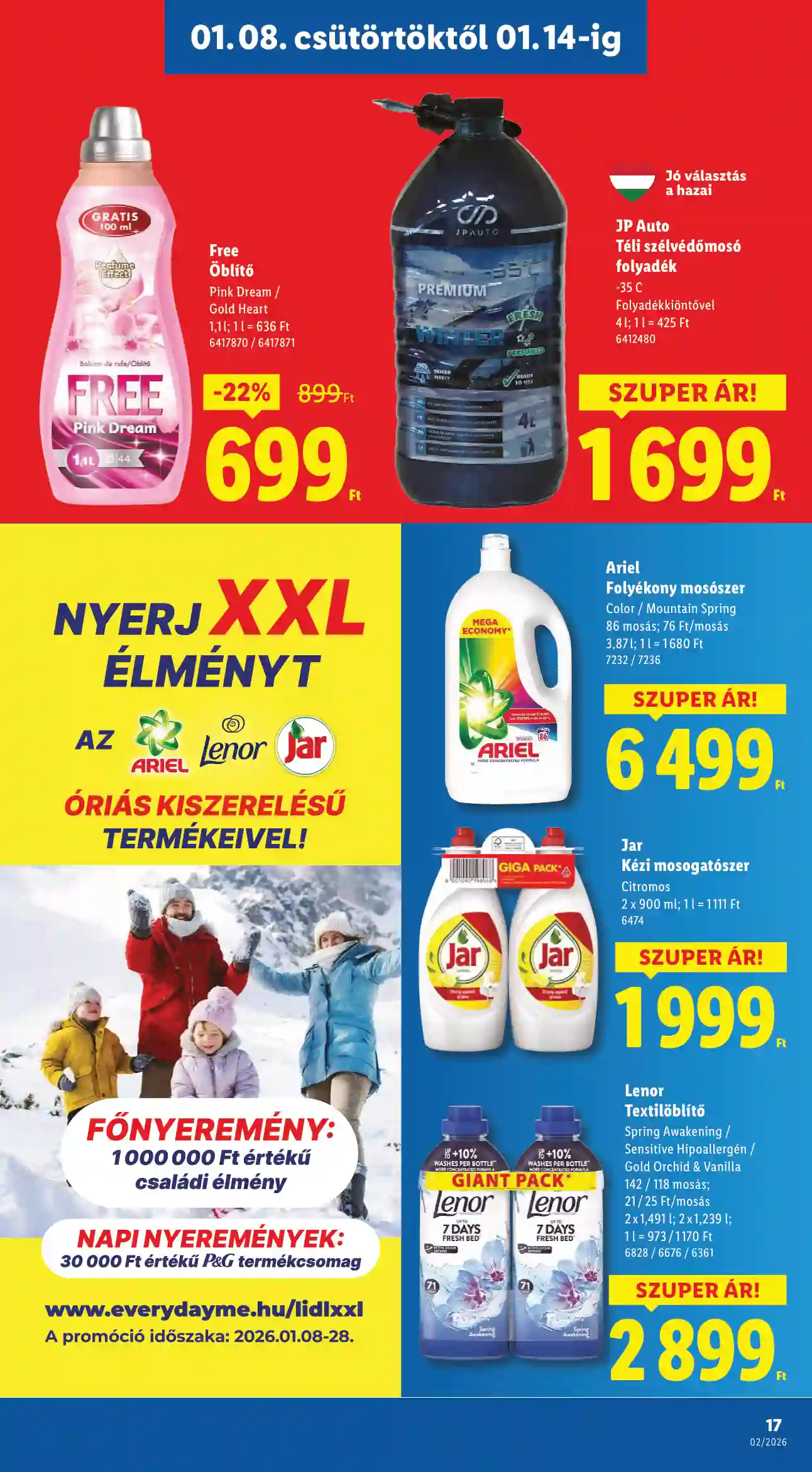 Lidl akciós újság 2. hét (Érvényes 01.08-tól) (9 oldal)